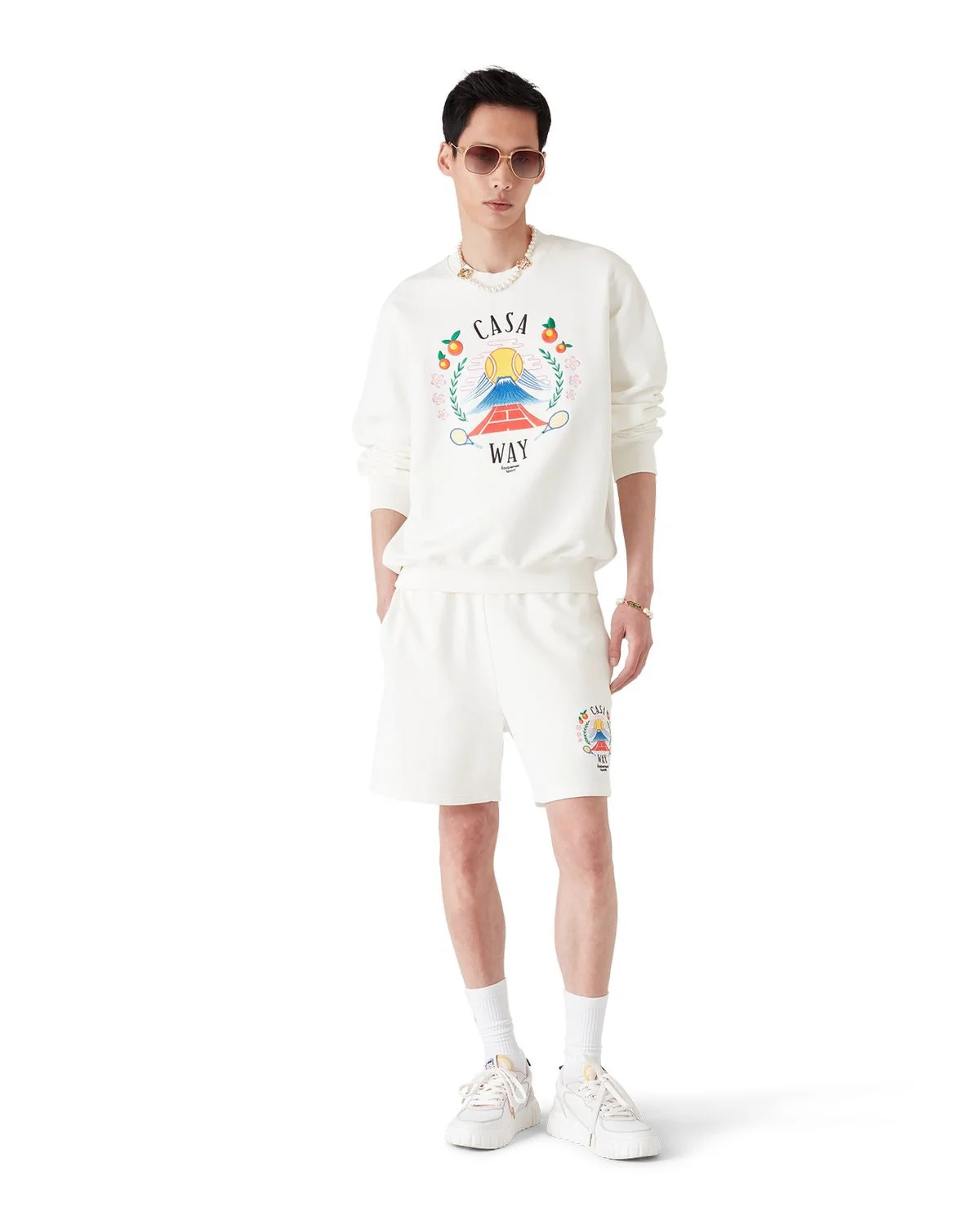 Casablanca Mountain Escape Knit T-Shirt - Image 4