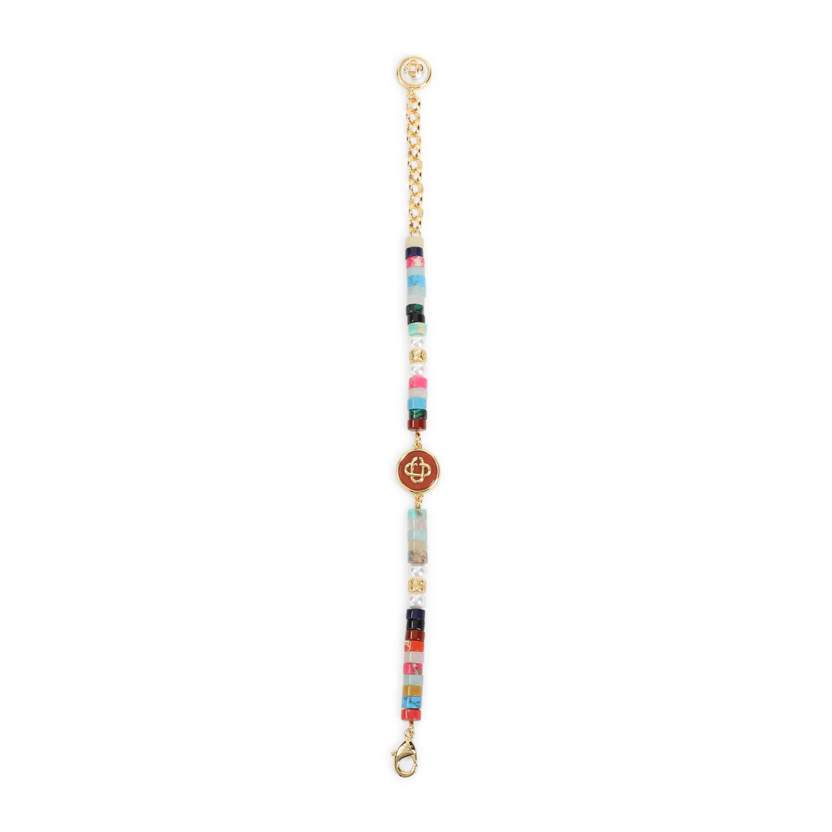 Casablanca Multi-Band Brass Bracelet for Men - Image 2