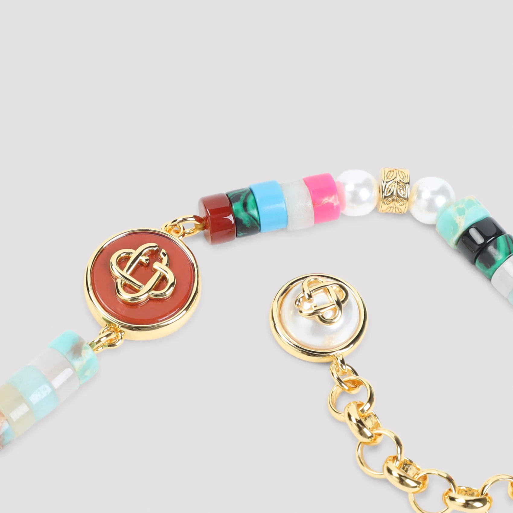 Casablanca Multi-Band Brass Bracelet for Men - Image 4