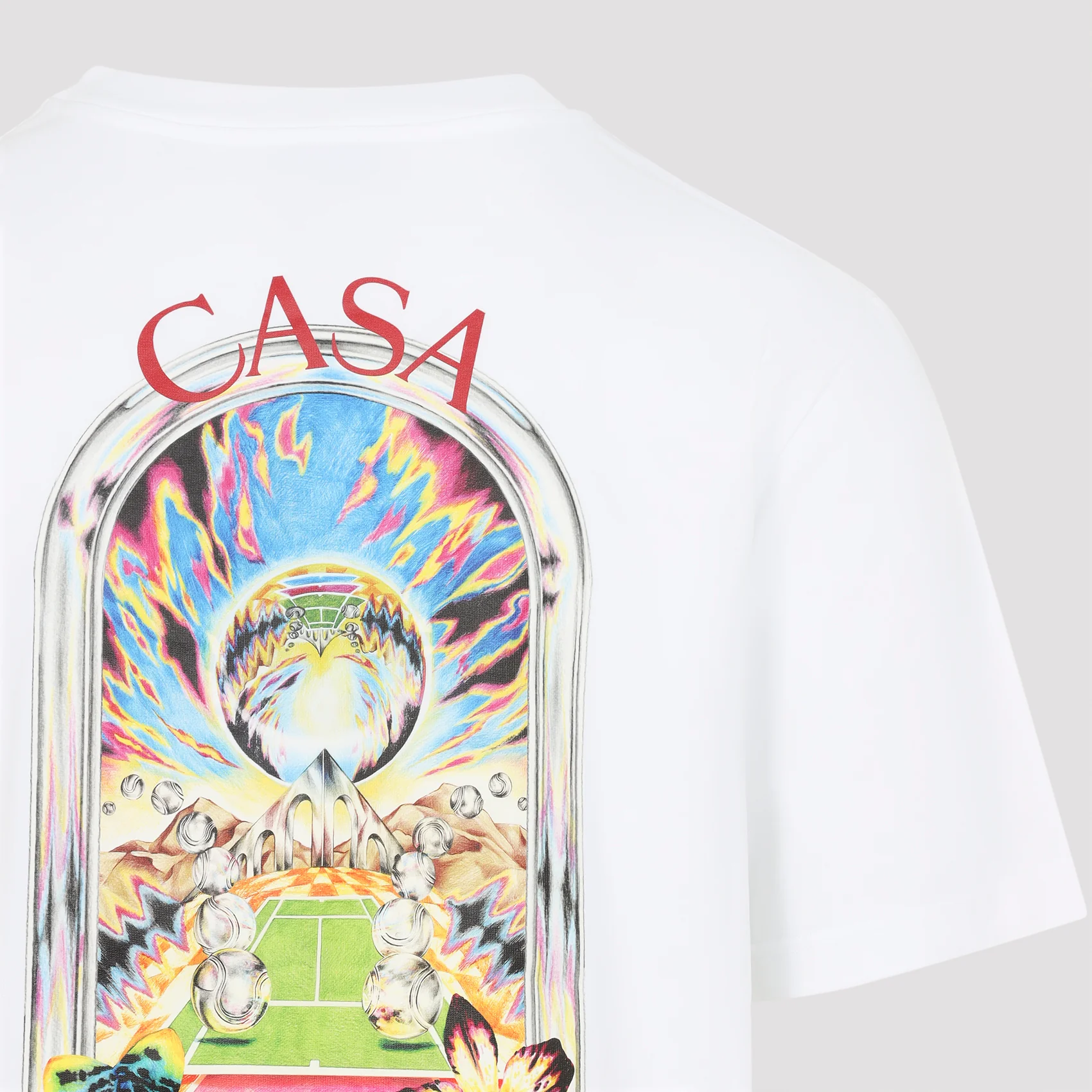 Casablanca Orchid Court Mini T-shirt - Image 5