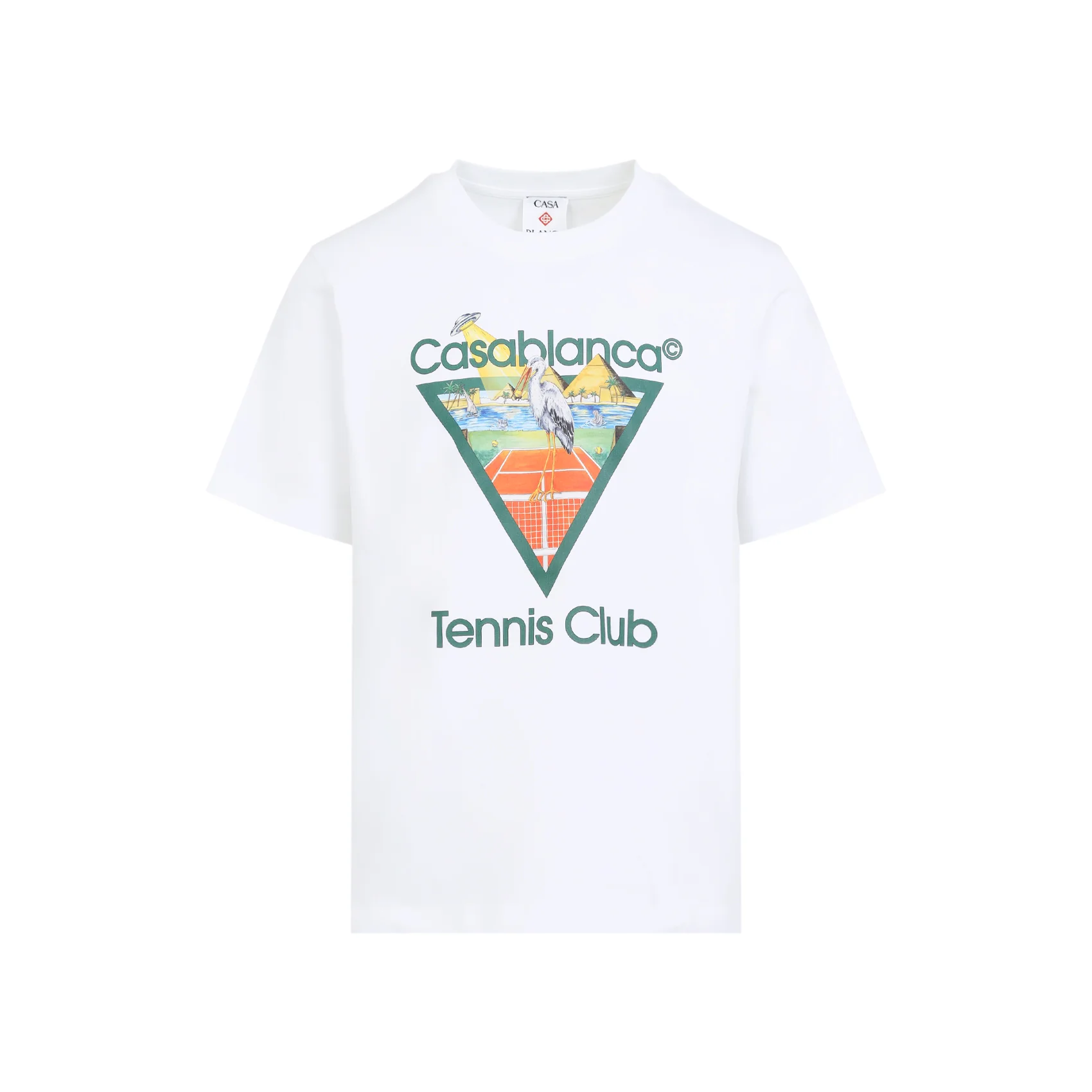 Casablanca Organic Cotton Tennis Club T-shirt - Men's - Image 2
