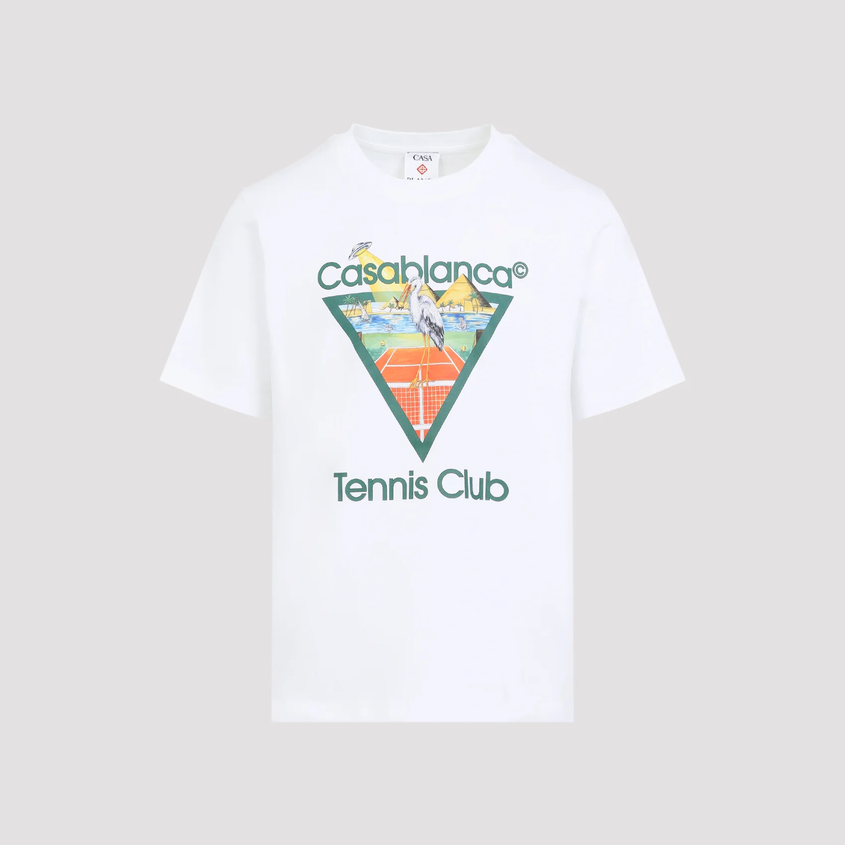Casablanca Organic Cotton Tennis Club T-shirt - Men's - Image 3