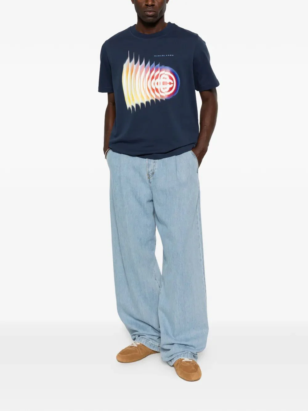 Casablanca Shockwave Graphic Tee - Image 2