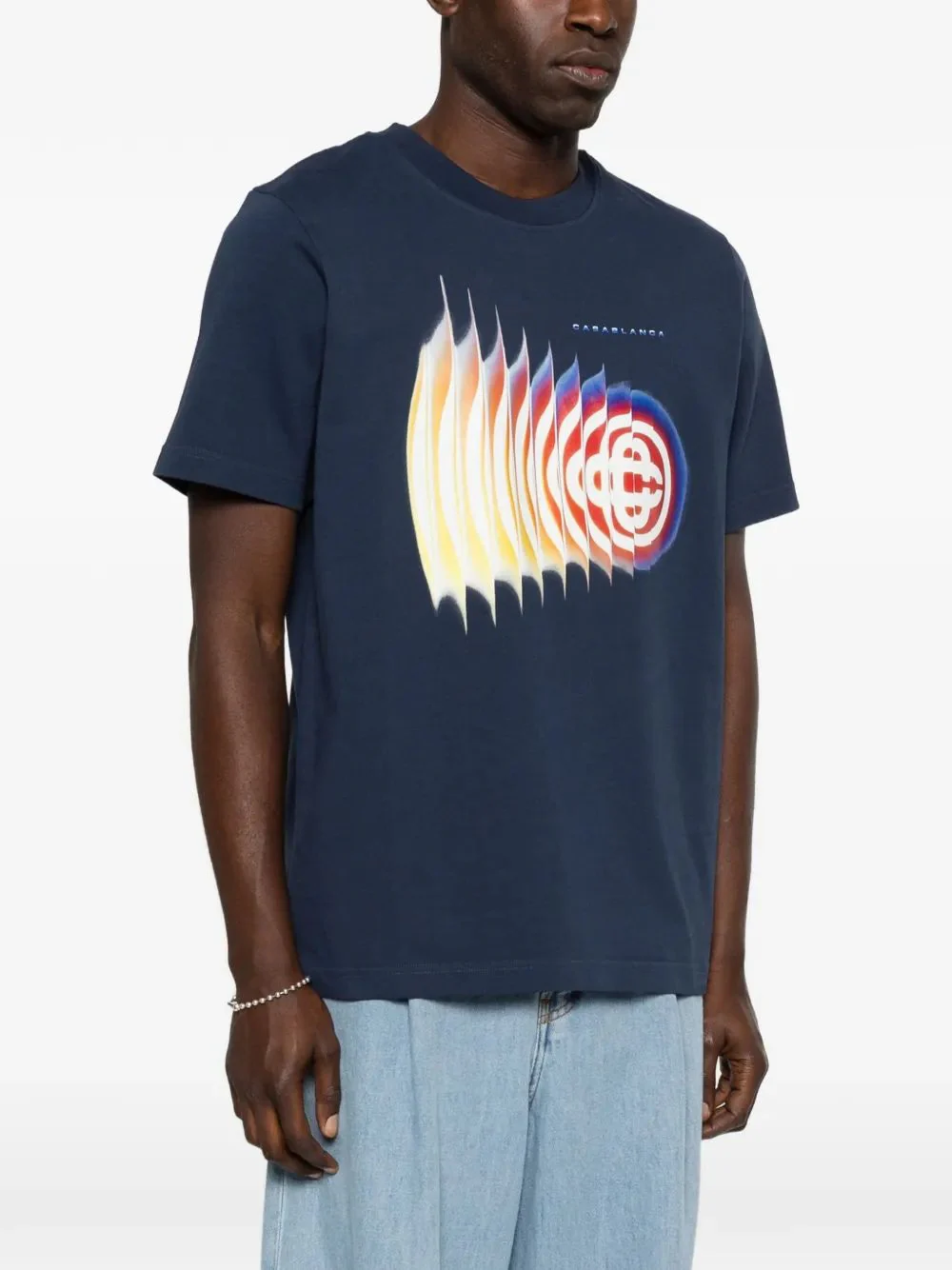 Casablanca Shockwave Graphic Tee - Image 3