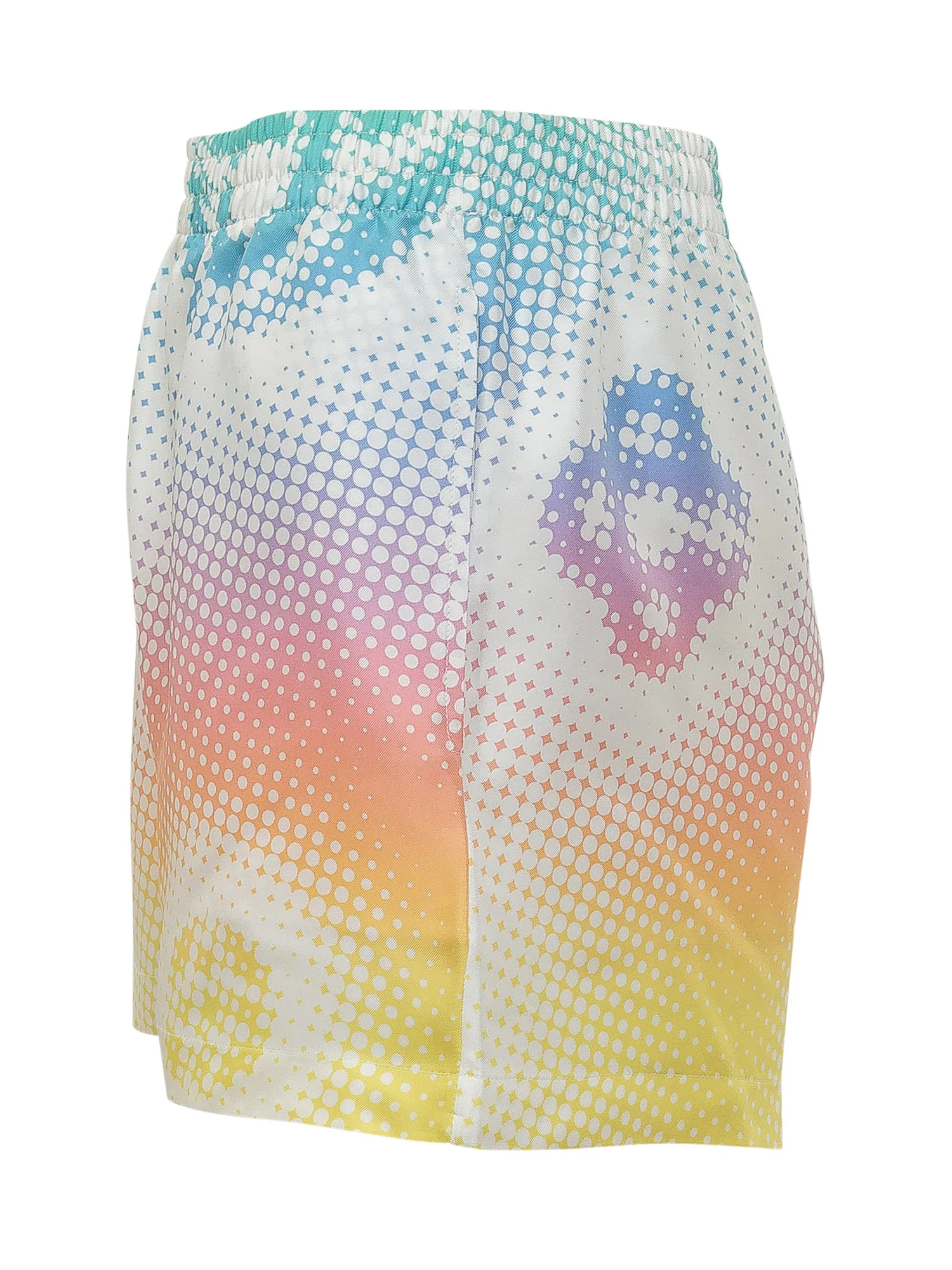Casablanca Silk Logo Halftone Shorts - Image 3