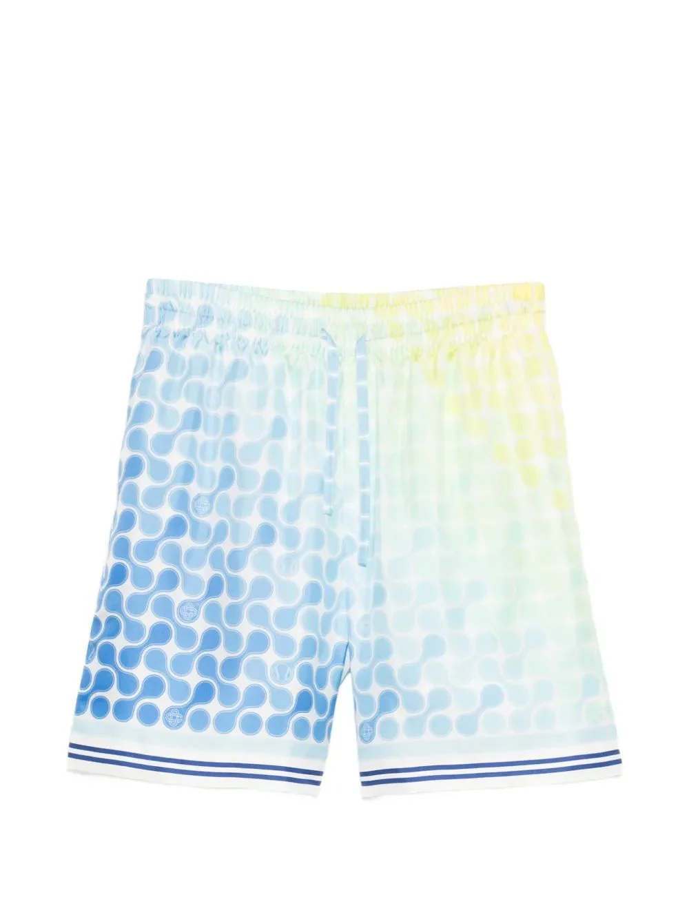 Casablanca Silk Twill Casual Shorts for Men