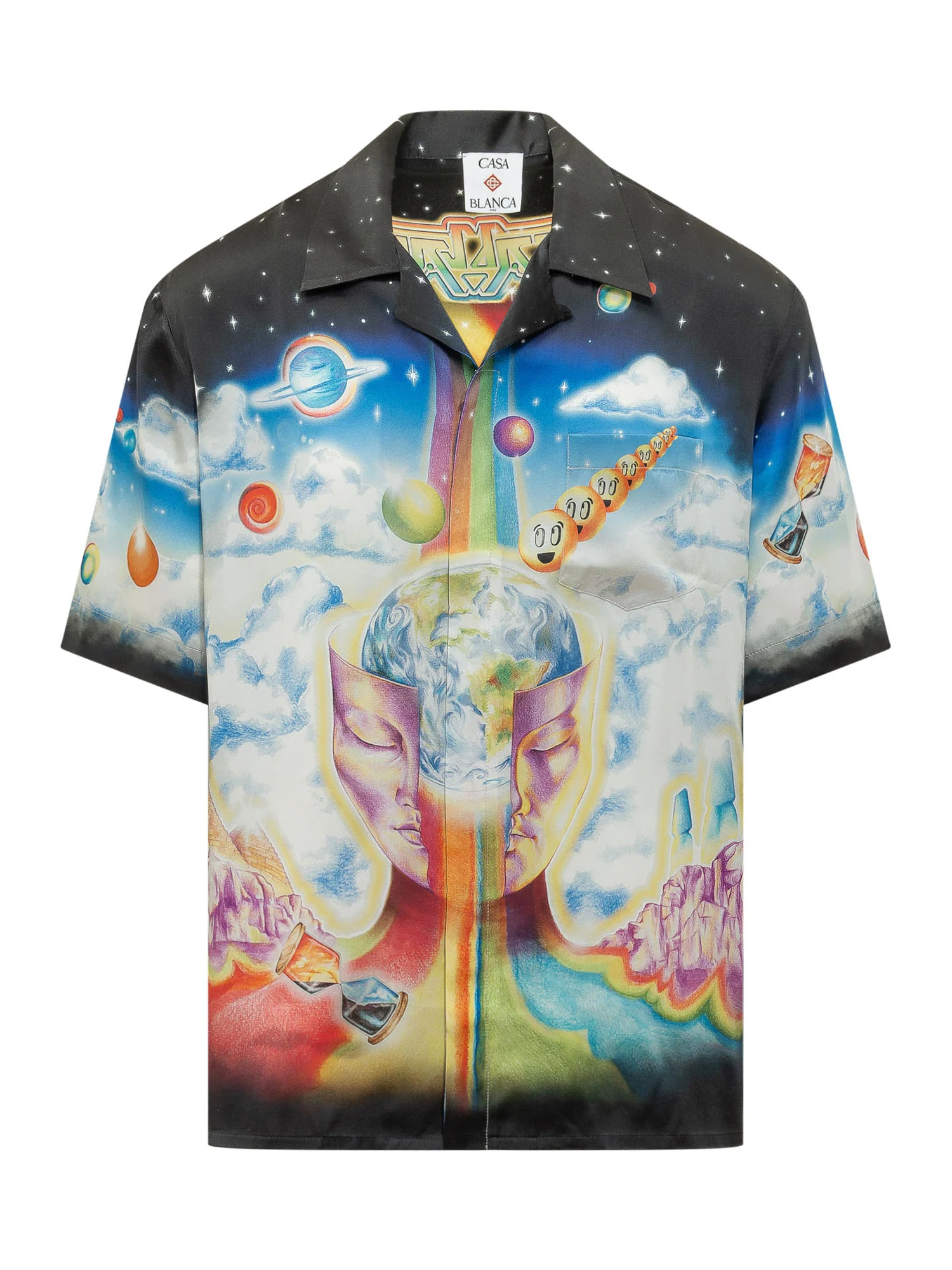 Casablanca Sleeves Cut Shirt with StamPaint Cosmica - Spring/Summer 2026