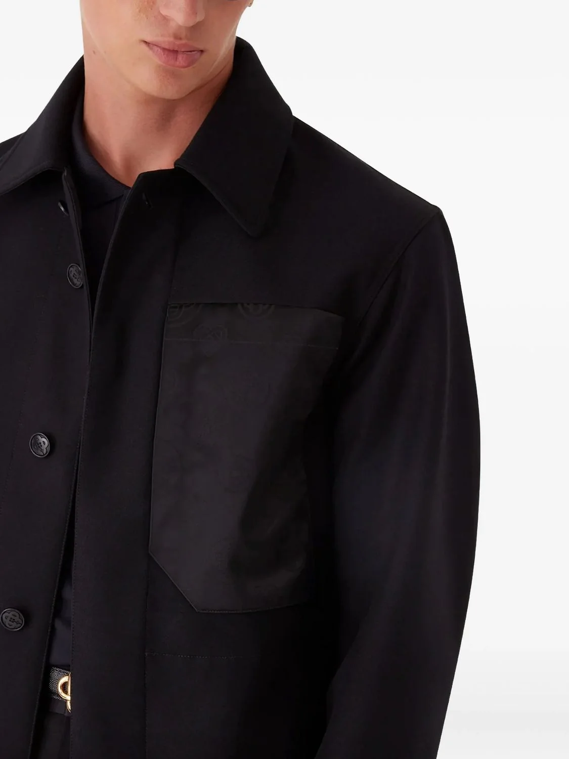 Casablanca Technological Wool Jacket for Men - Fall/Winter 2025 - Image 5