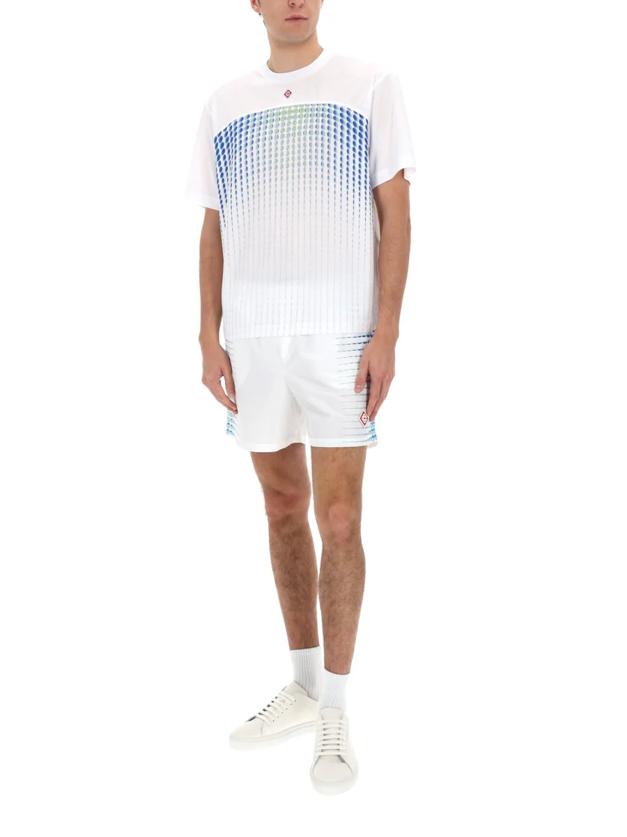 CASABLANCA Tennis Tech Short Sleeve T-Shirt - Image 3