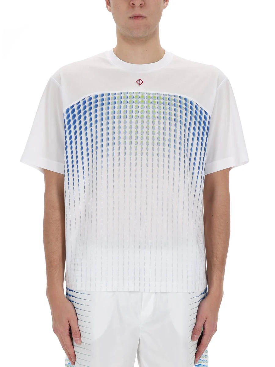 CASABLANCA Tennis Tech Short Sleeve T-Shirt - Image 5