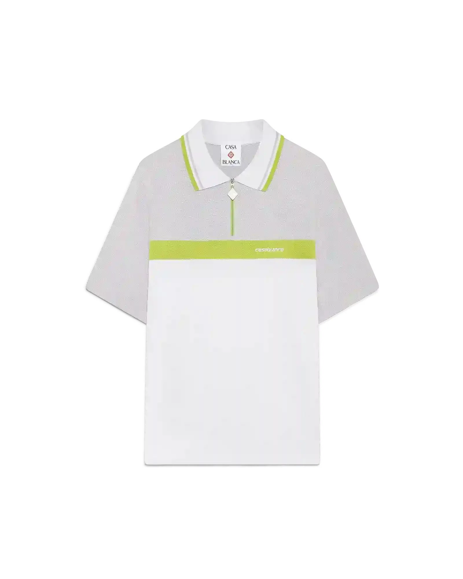 Casablanca Textured Pique Polo for Men