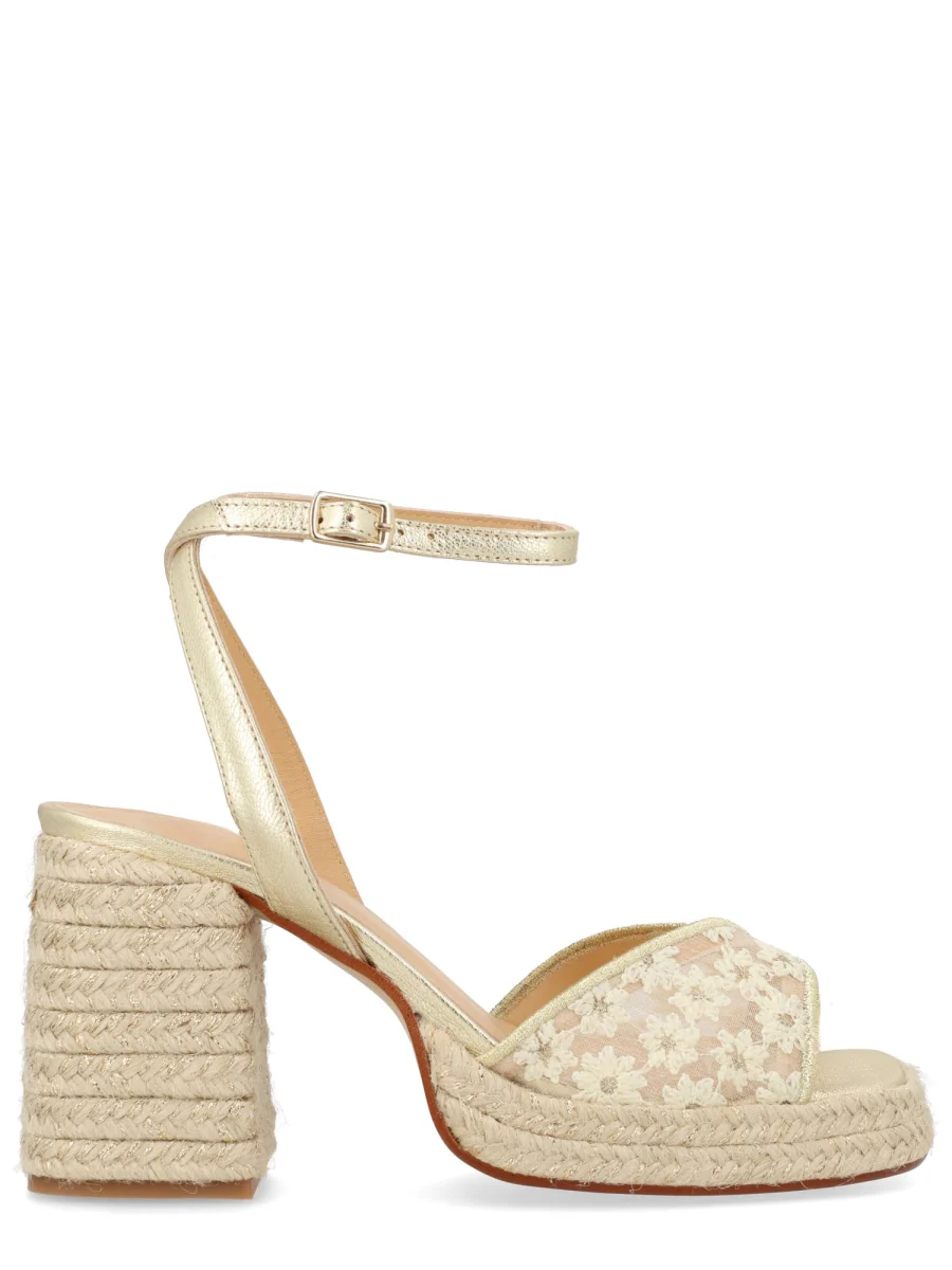 Castaner Elegant Goat Leather Heeled Sandals