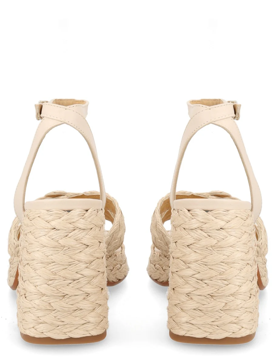 Castaner Stylish Raffia Heel Sandal for Women - Image 4