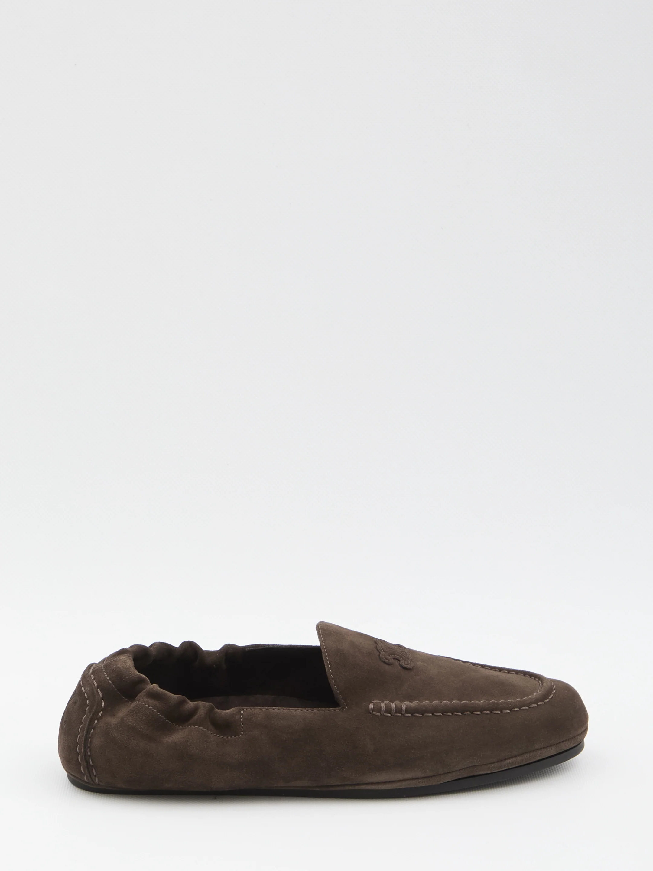 CELINE ADAM LOAFER in SUEDE CALFSKIN