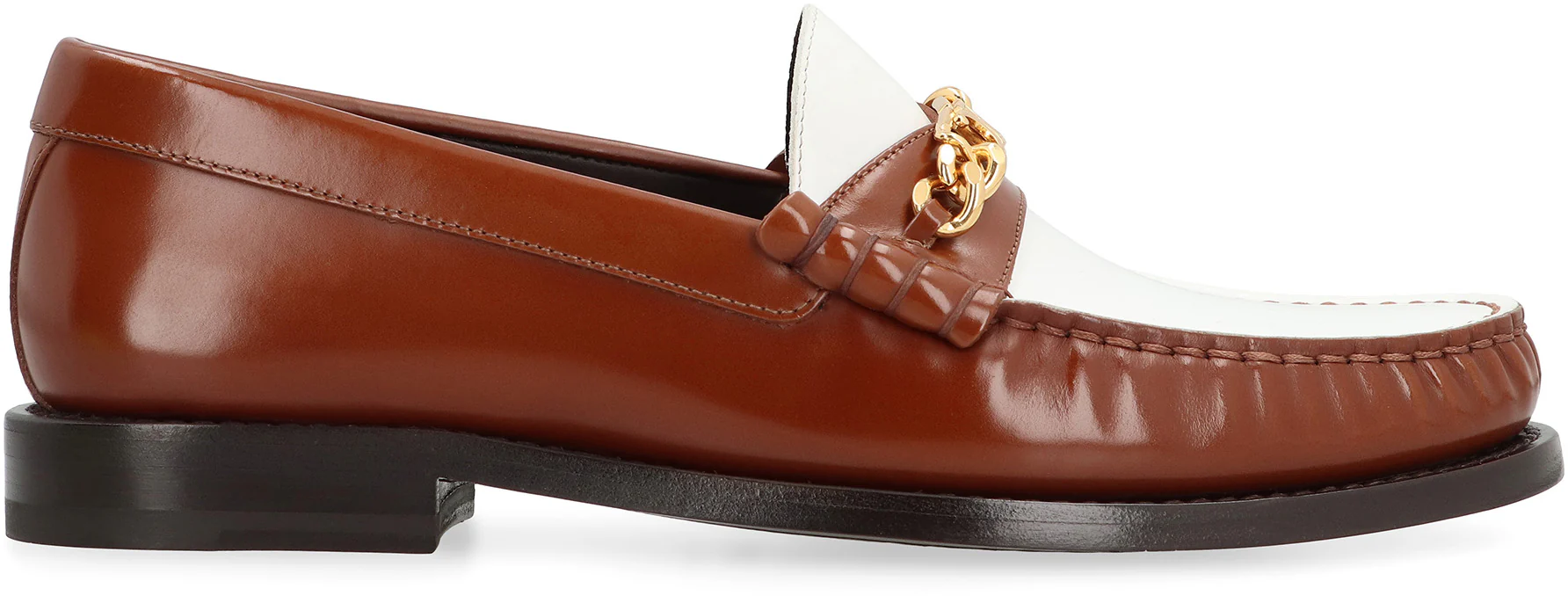 CELINE MALAQUAIS TRIOMPHE LOAFER in POLISHED BULLSKIN - Image 2