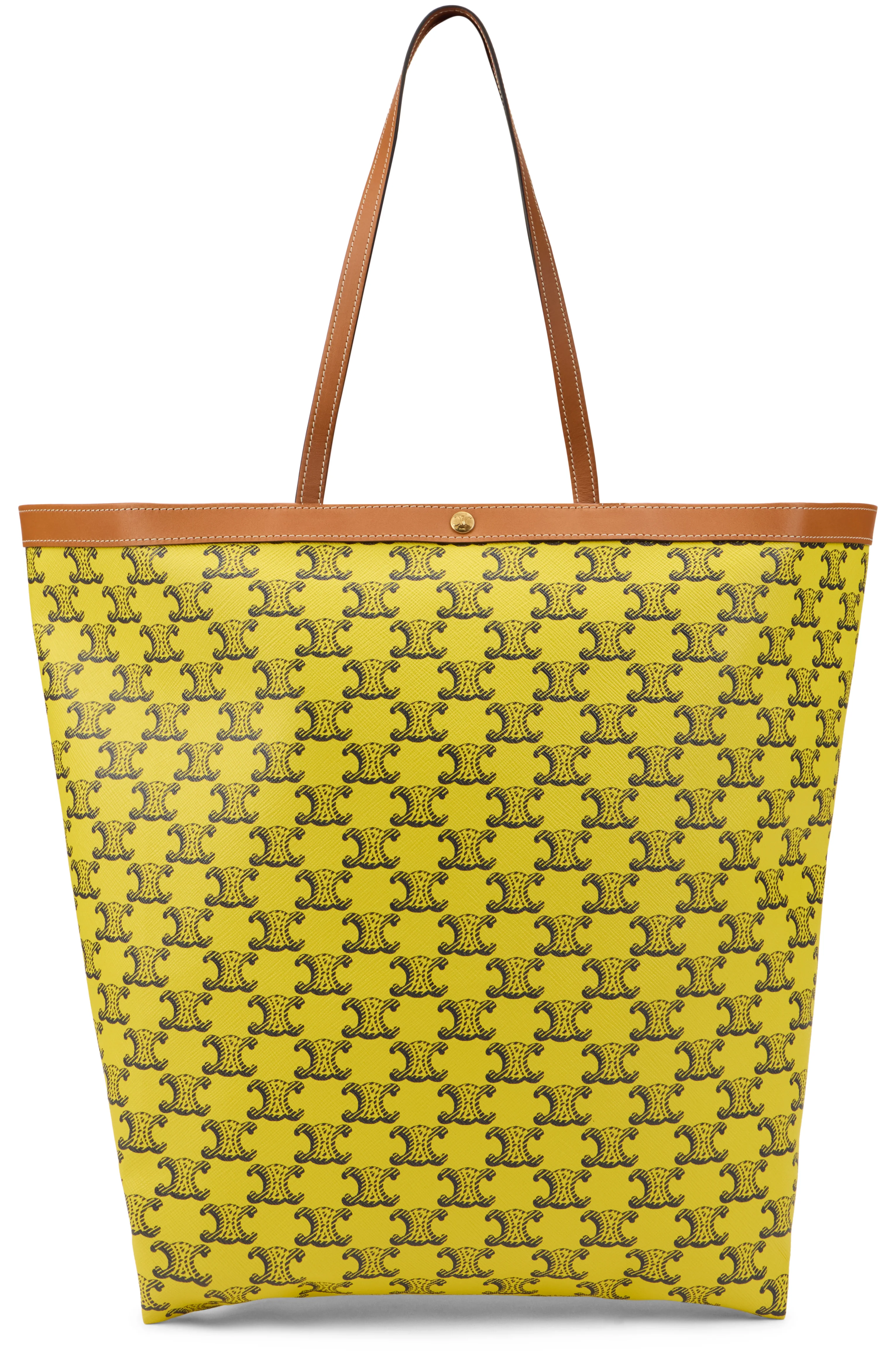 Celine Medium Capacity Geometric Tote Bag - Image 2