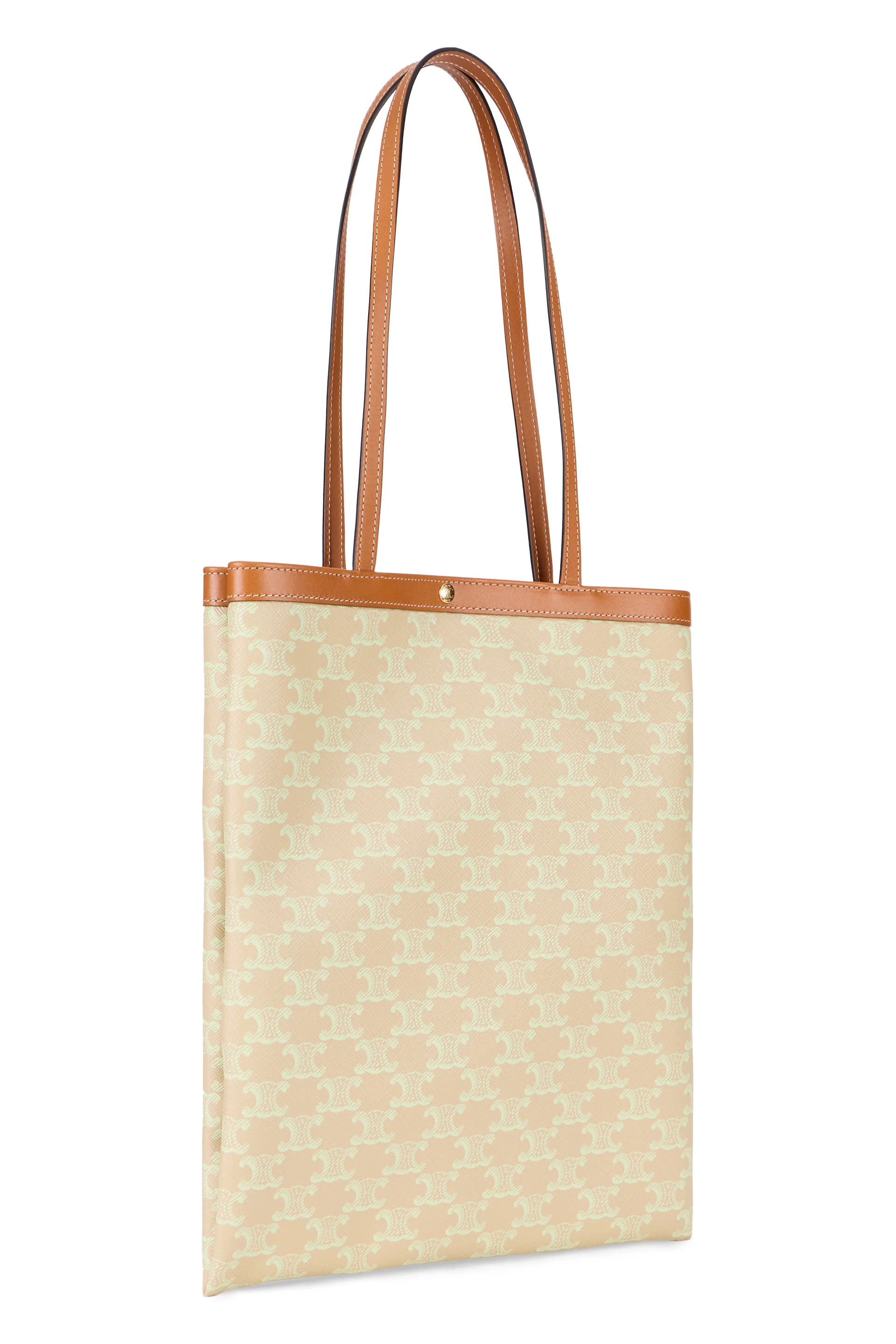 Celine Medium Tote Handbag in Triomphe Canvas - Image 3