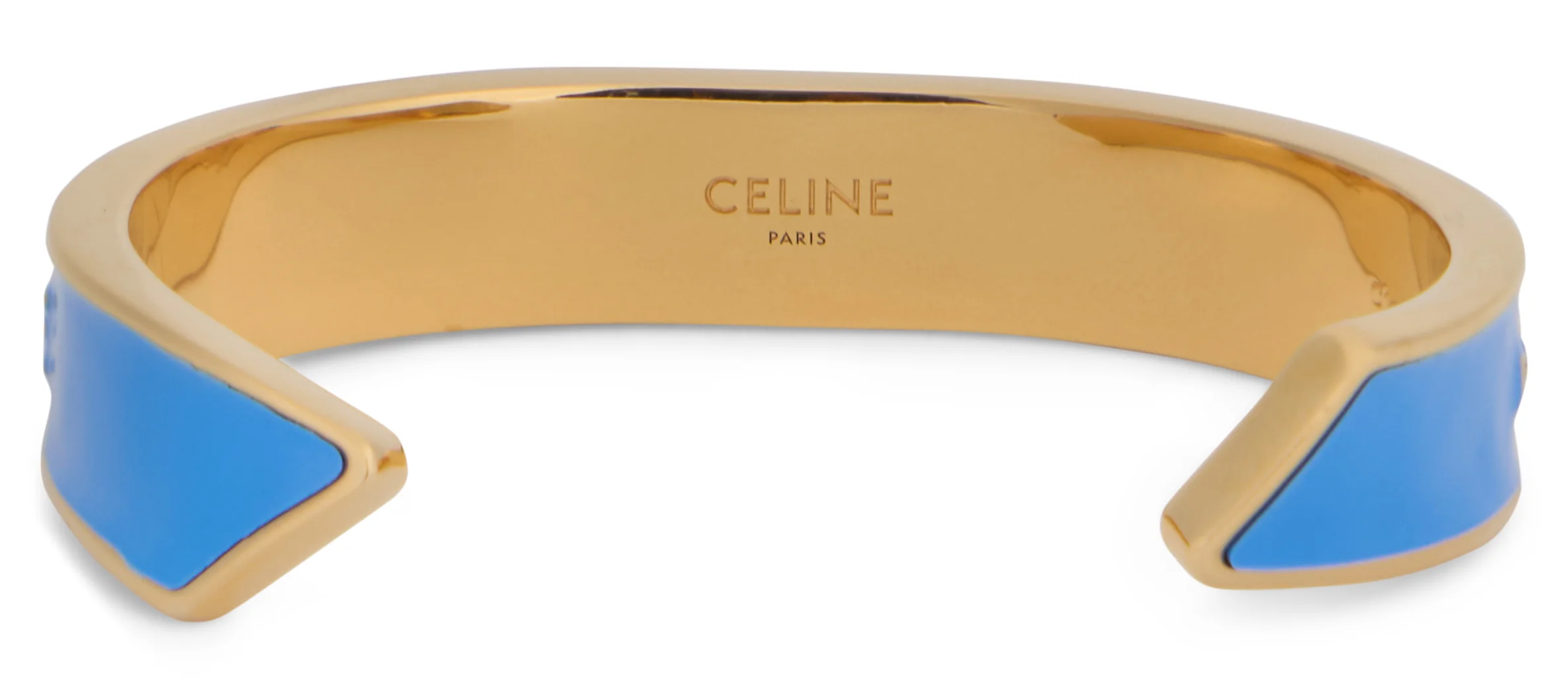 Celine Mini Rigid Bracelet with Enamel Ribbon - Image 3