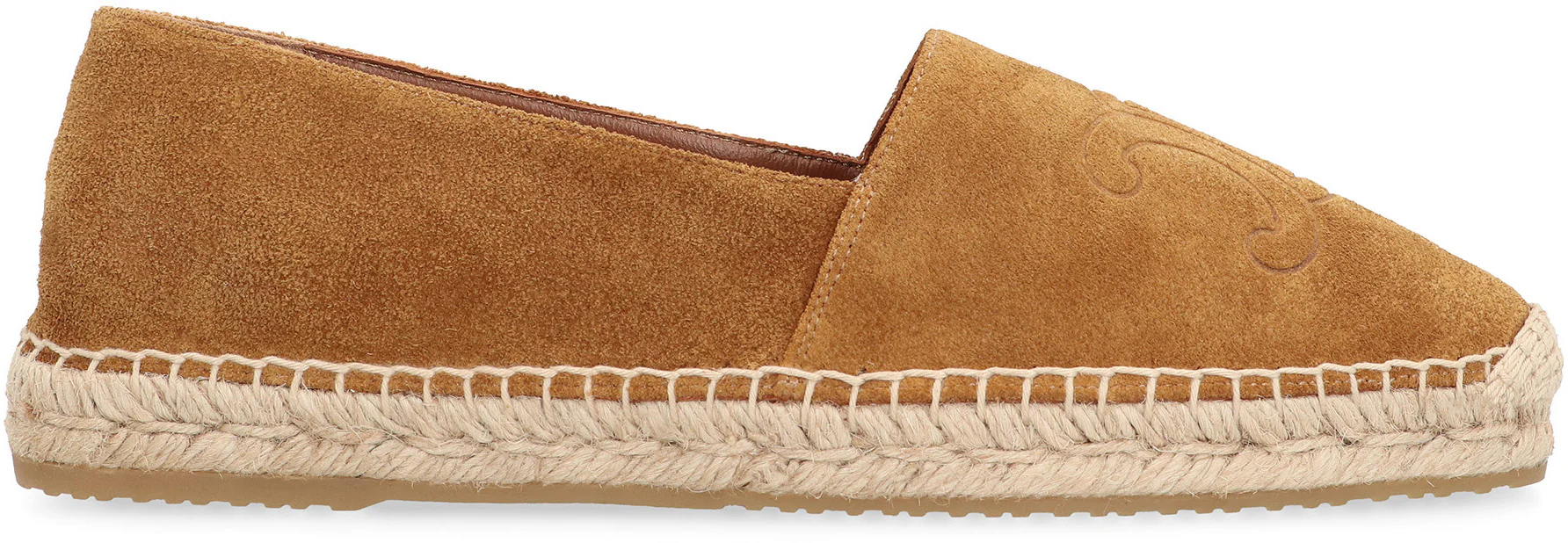 CELINE Triomphe Suede Espadrilles - Image 6