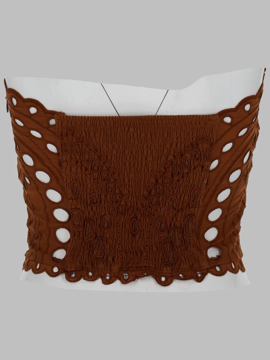 Charo Ruiz Stylish Women's Mini Lace Top - Image 2