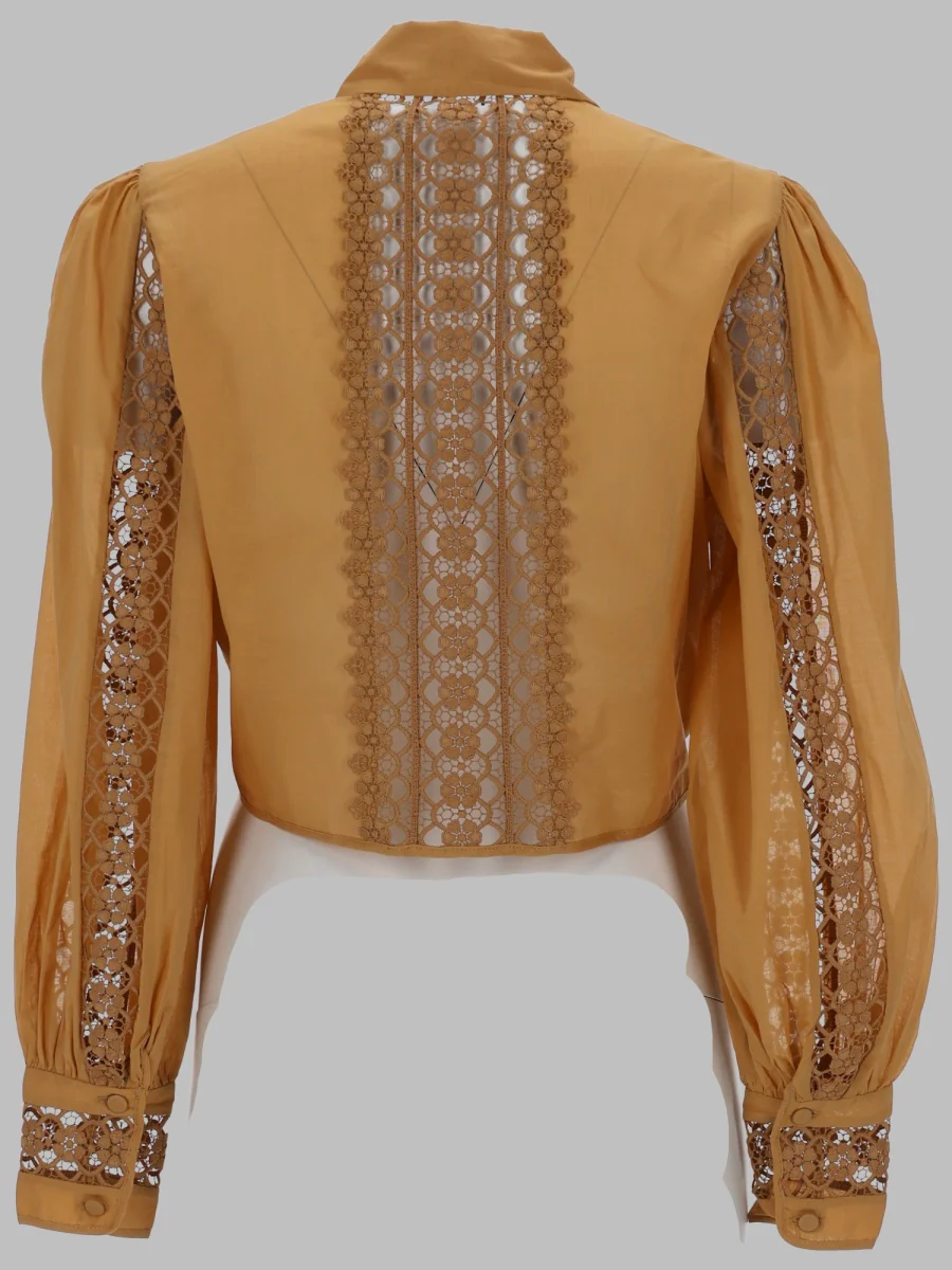 Charo Ruiz Women’s Stylish Mini Top in Lightweight Cotton Blend - Image 2