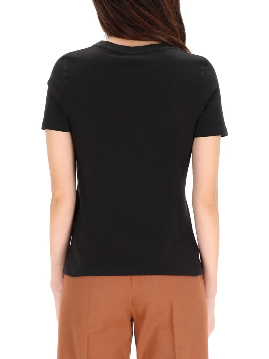 CHLOÉ Baby Fit Logo T-shirt in Cotton Jersey - Image 4