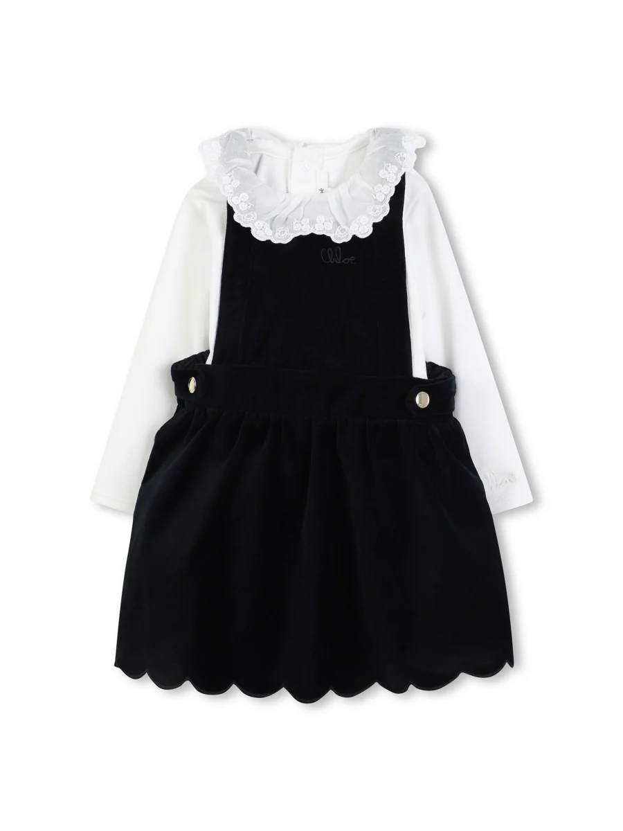 CHLOÉ Baby Gift Set Dress & T-shirt - Image 3