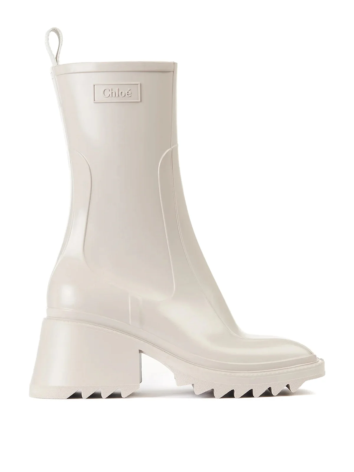 Chloé Back Loop Ankle Boots with Square Toe and 50mm Heel Height - Image 2