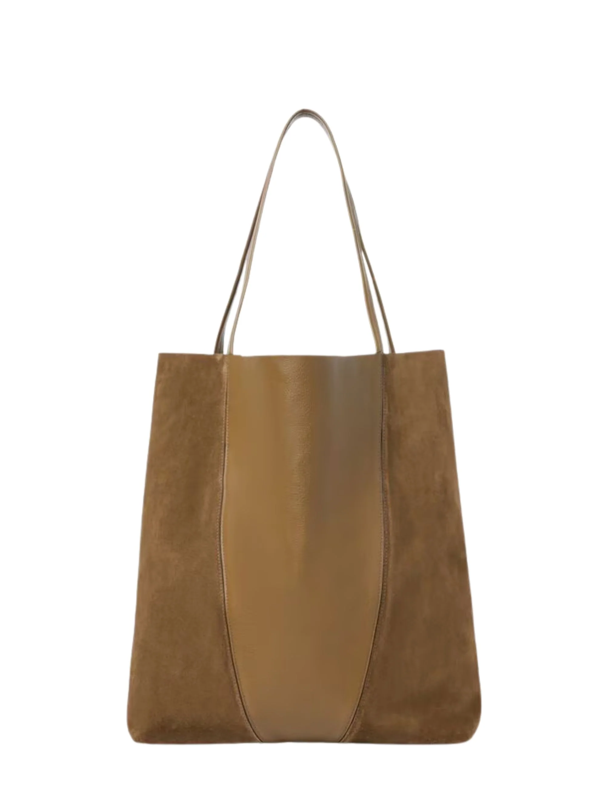 Chloé Chloè Large Spin Tote Bag in Grained & Suede Buffalo Leather - Image 3