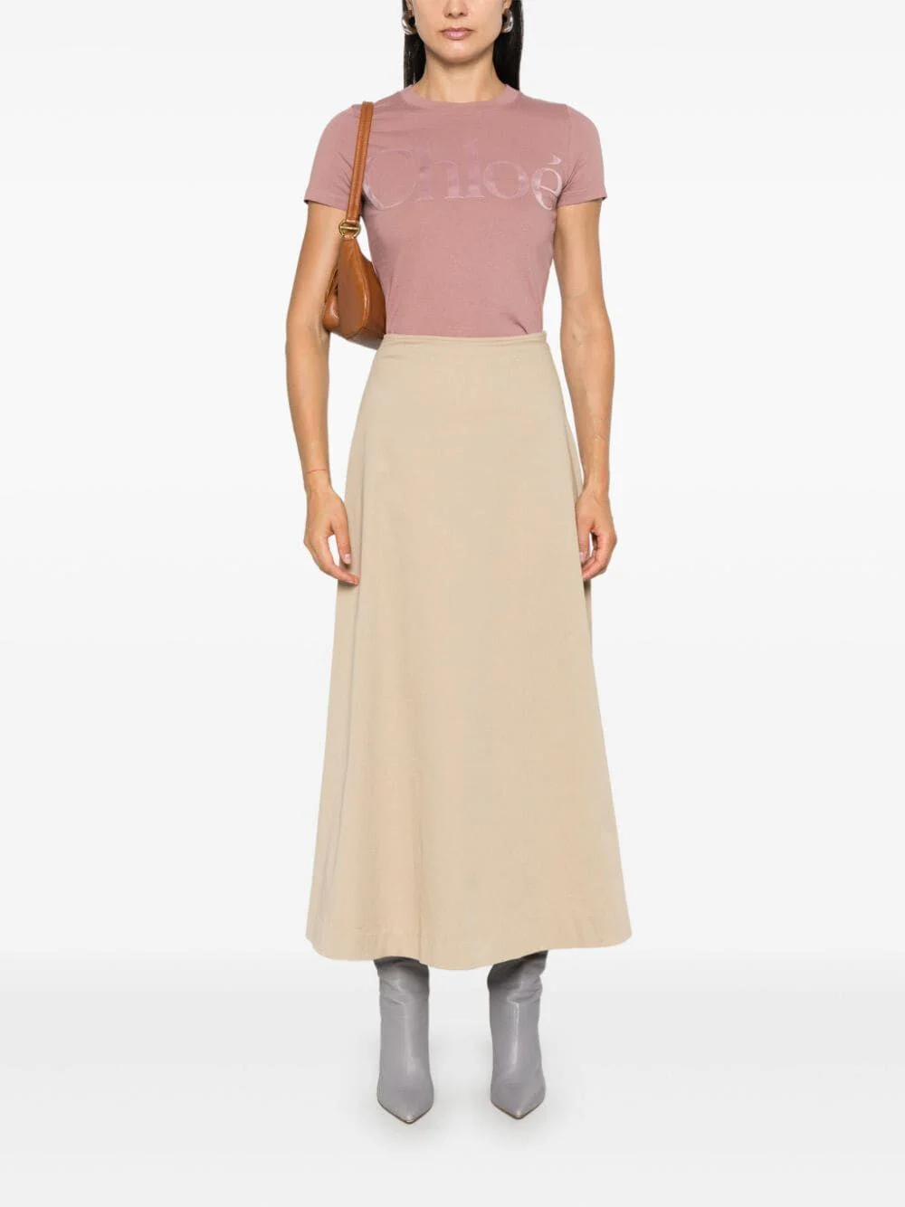 CHLOÉ Cotton Crew-neck T-shirt - Image 5