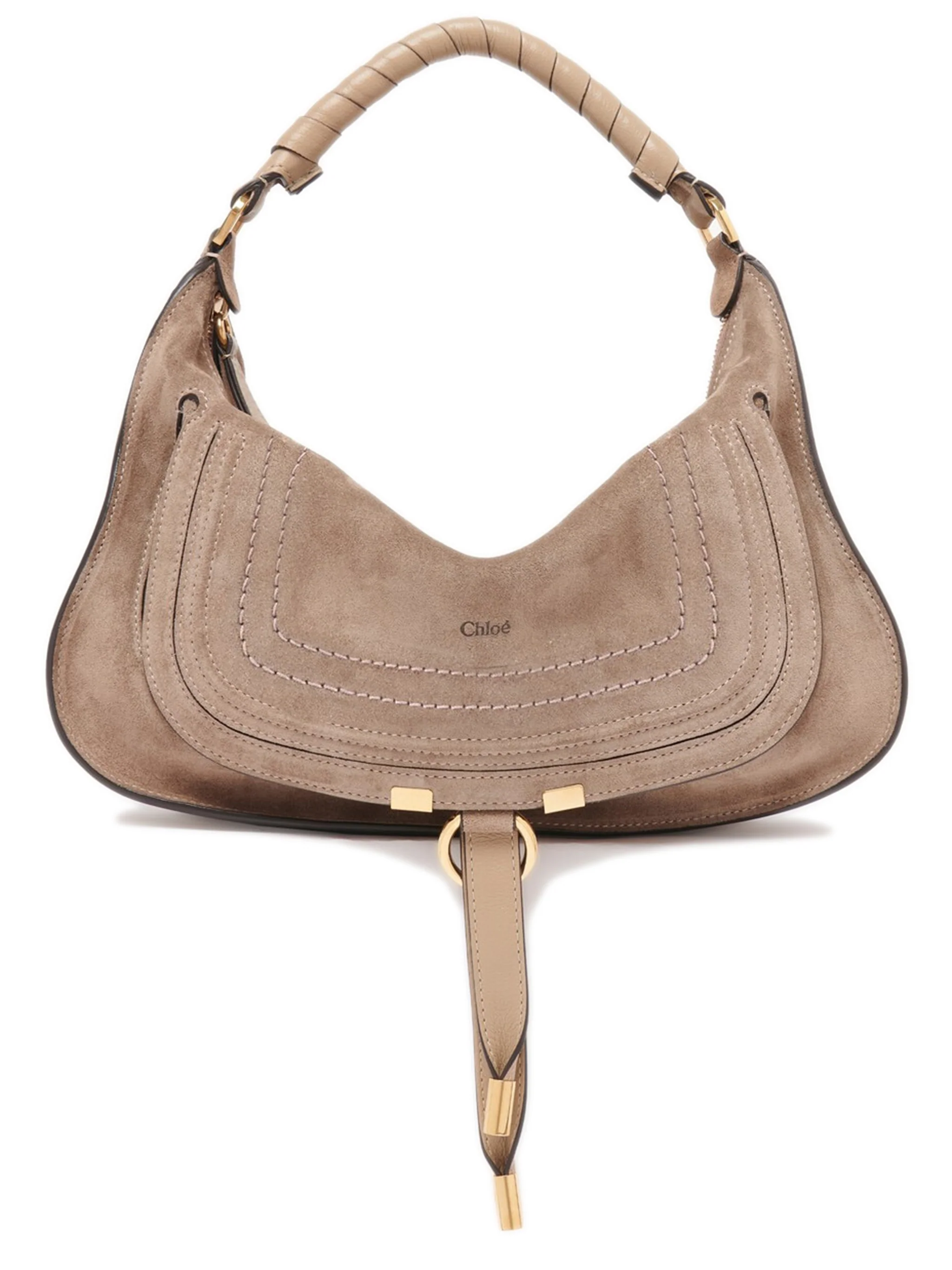 Chloé Elegant Mini Leather Bag with Adjustable Strap - Height 20 cm
