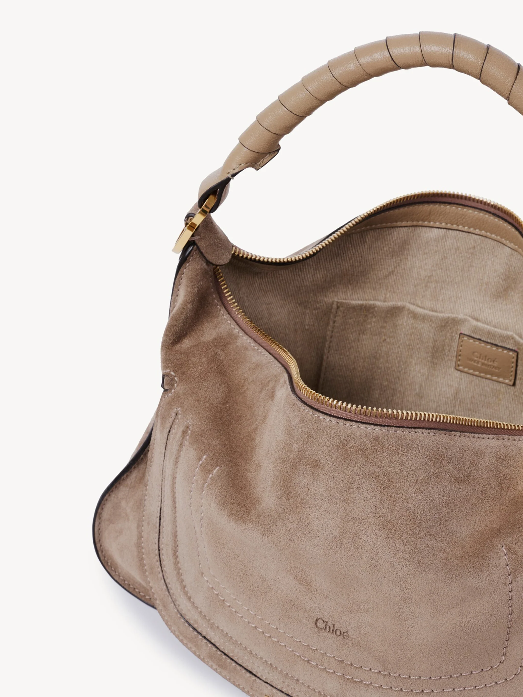Chloé Elegant Mini Leather Bag with Adjustable Strap - Height 20 cm - Image 6