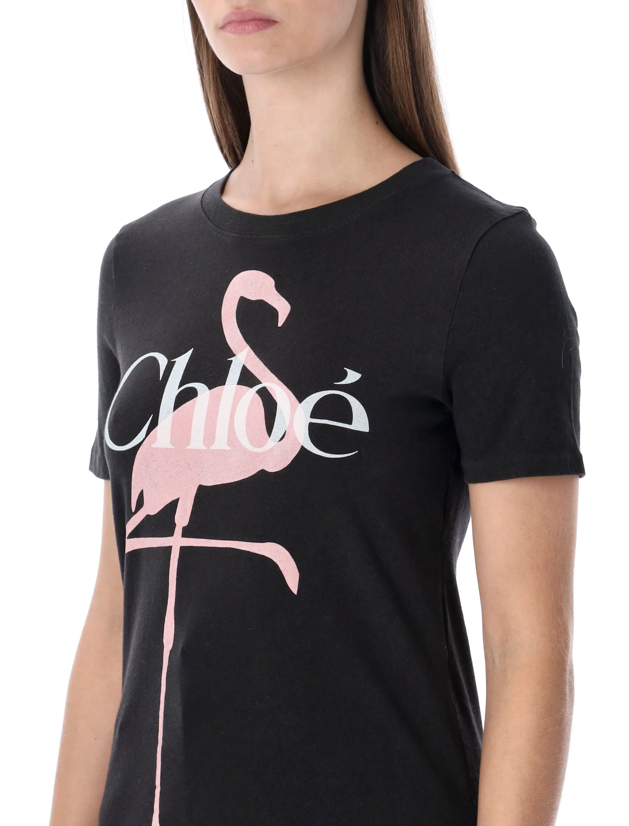 Chloé Feminine Mini Fit T-Shirt - Image 3