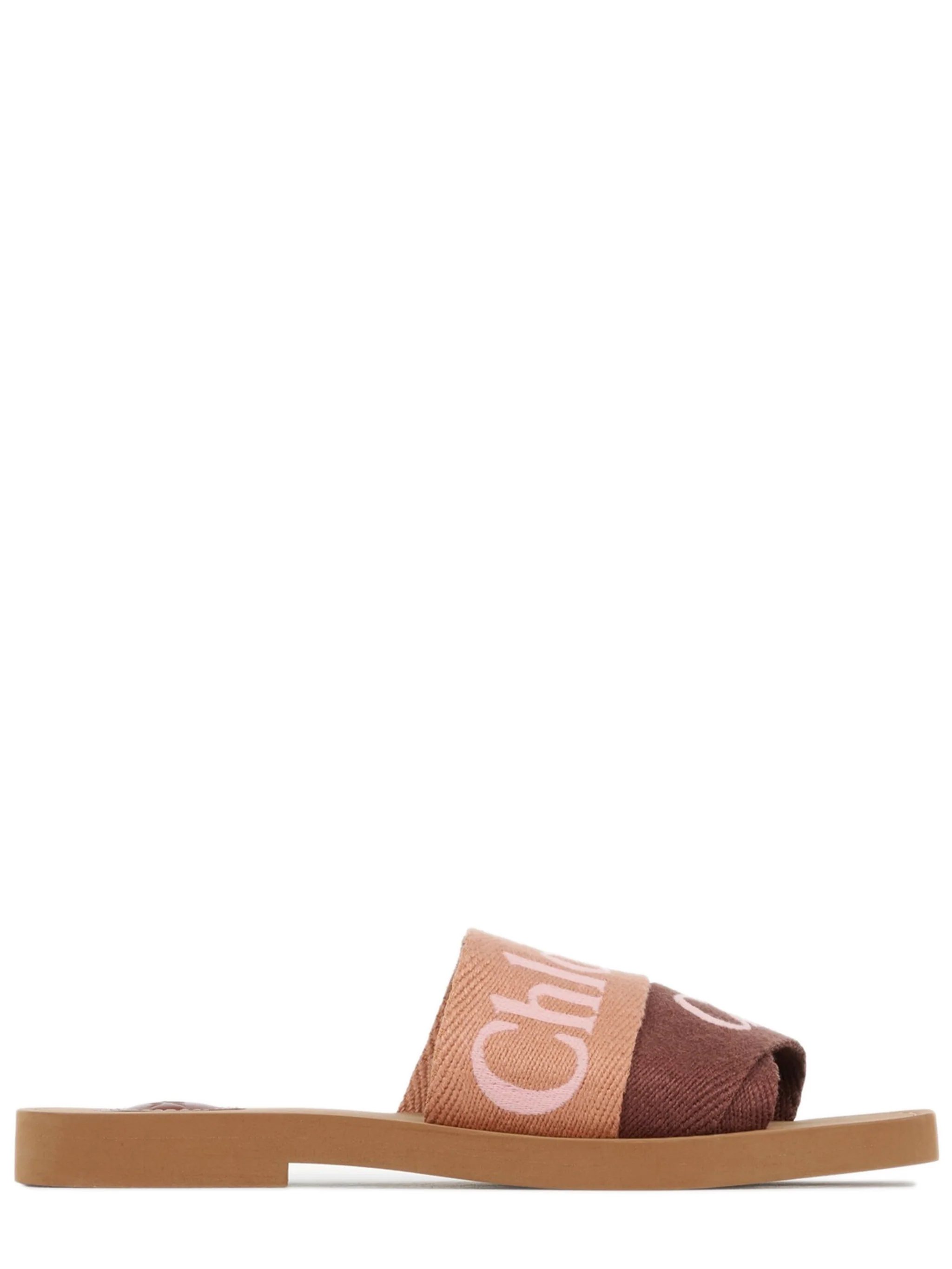 Chloé High-Contrast Ribbon Flats
