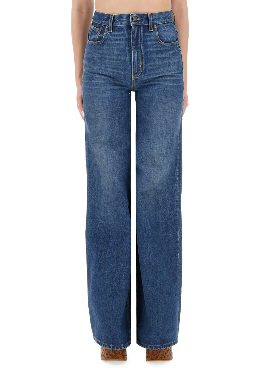 CHLOÉ High-rise Flare Jeans in Denim - Image 2