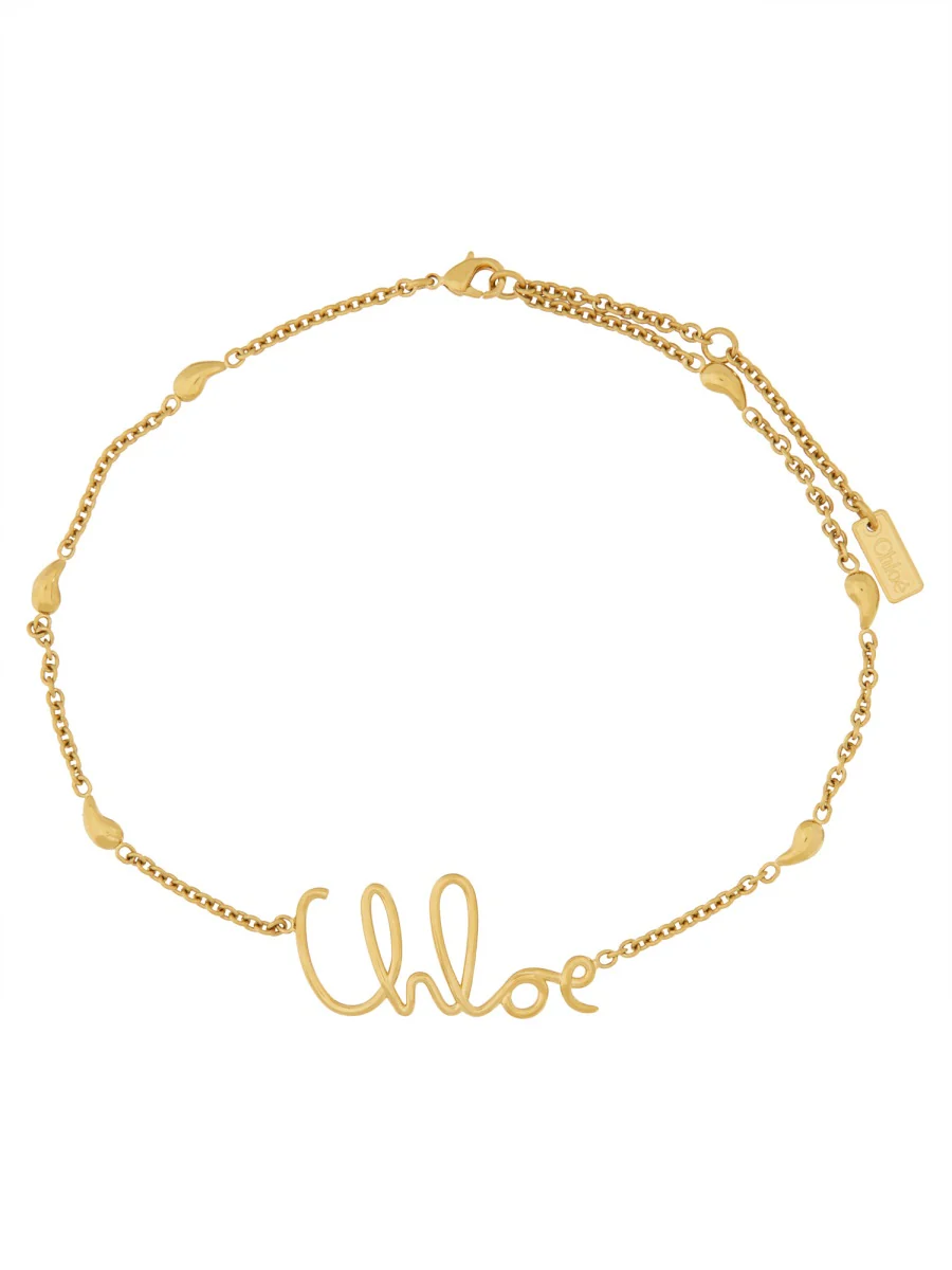 CHLOÉ Iconic Necklace in Brass - Image 2