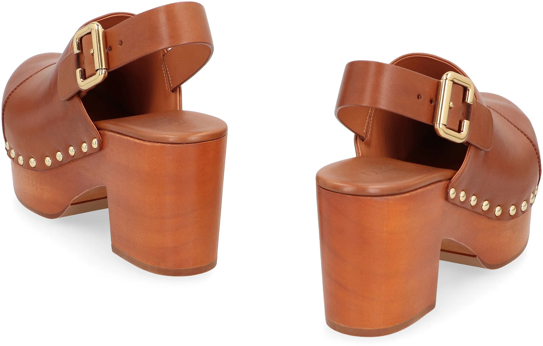 CHLOÉ Jeannette Wedge Clog - Image 4