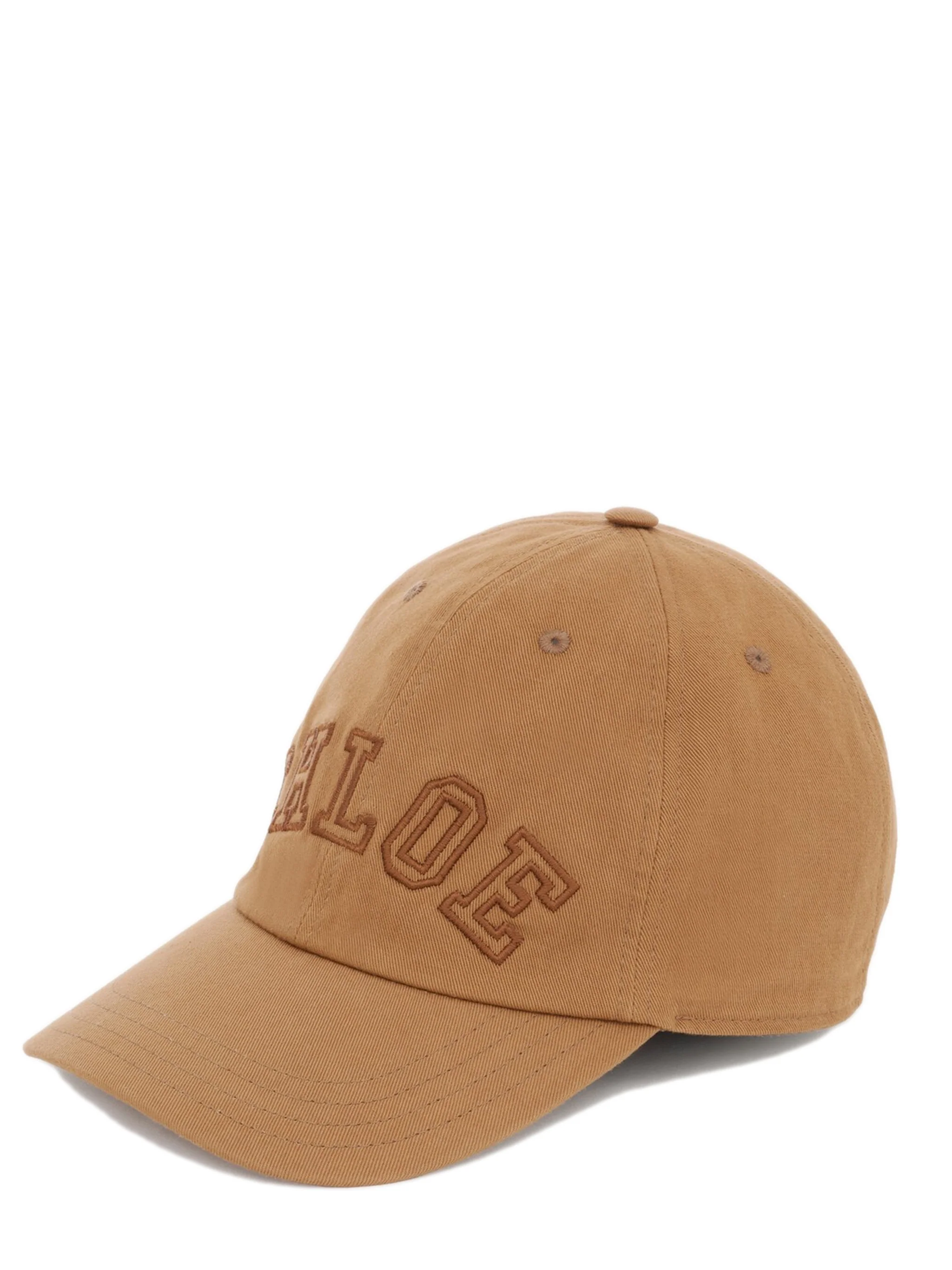 Chloé Logo Embroidered Adjustable Bucket Hat for Women