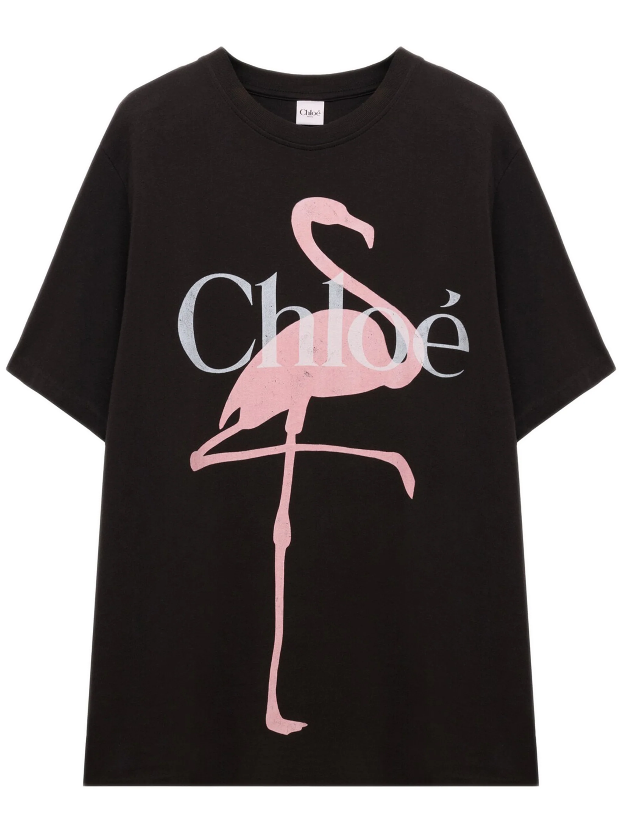 Chloé Logo Print T-Shirt Size S