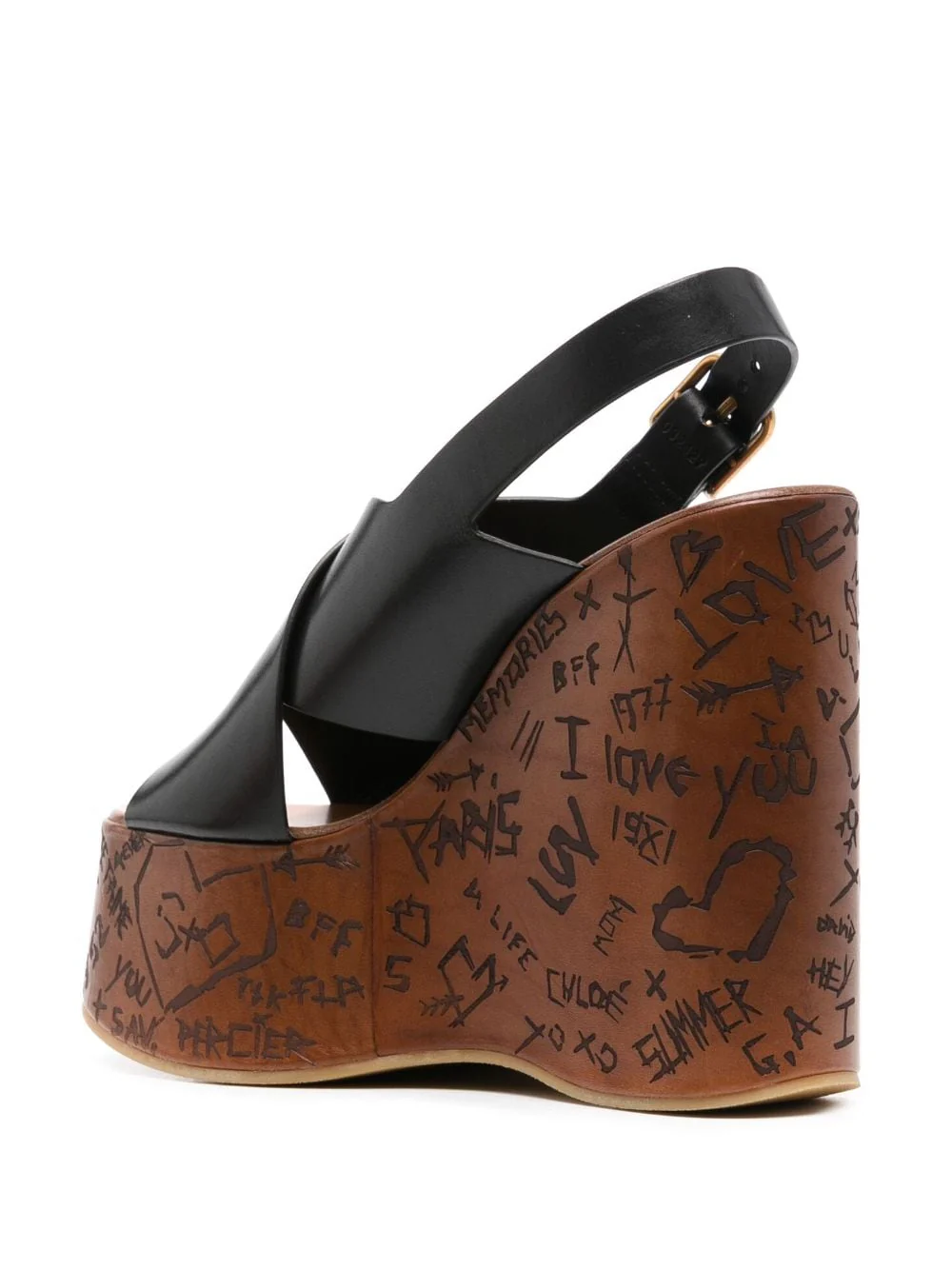CHLOÉ Maxime Wedge Sandal - Image 2
