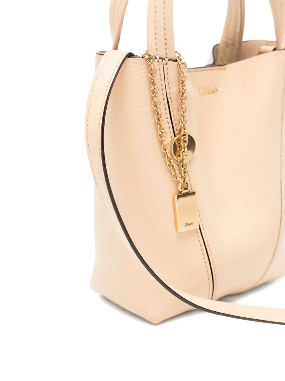 Chloé Mini Adjustable Shoulder Bag with Magnetic Closure - 18x19x8 cm - Image 4