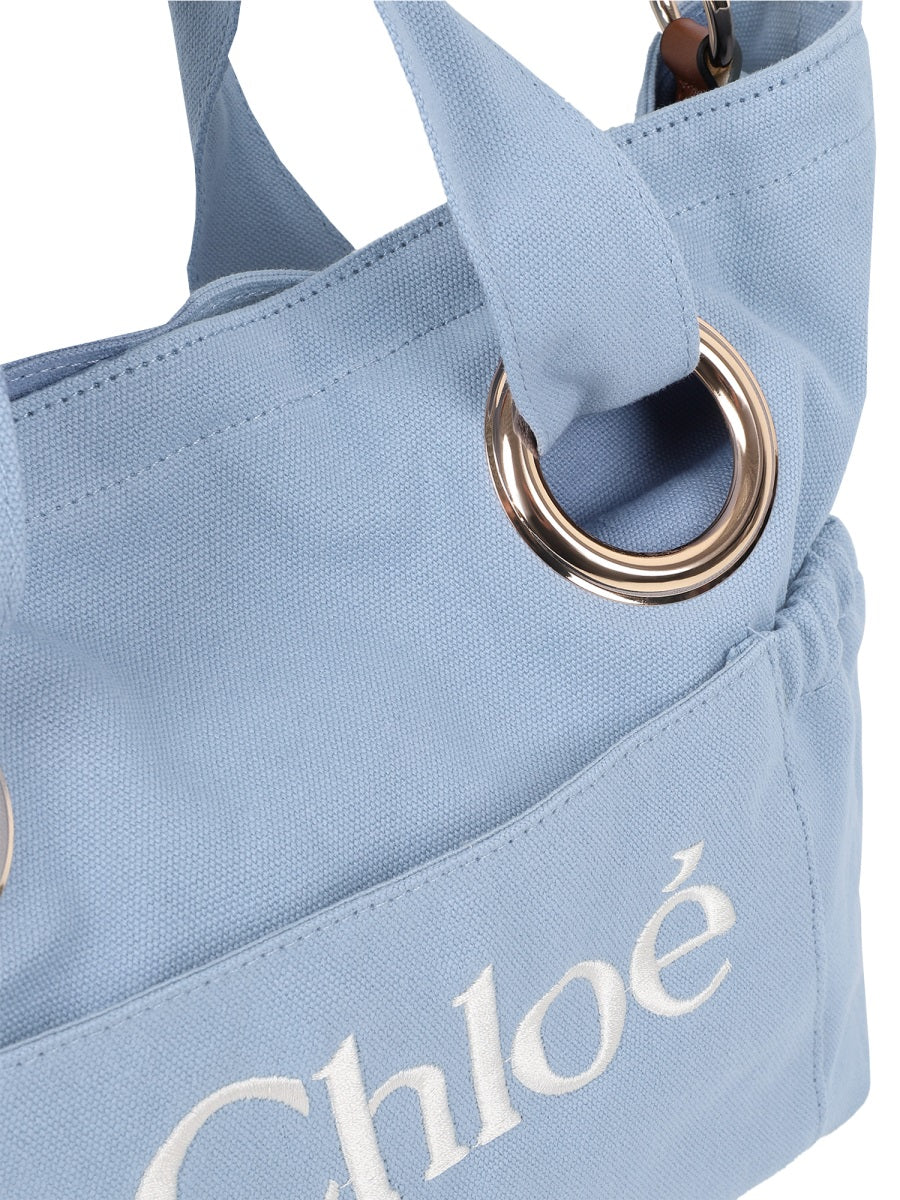 Chloé Mini Cesto Handbag for Girls - Image 4