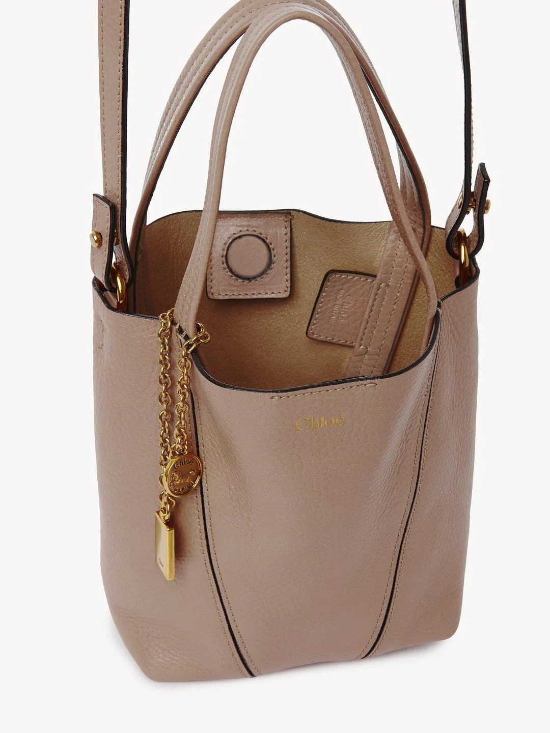 Chloé Mini Spin Small Tote Handbag - Image 5
