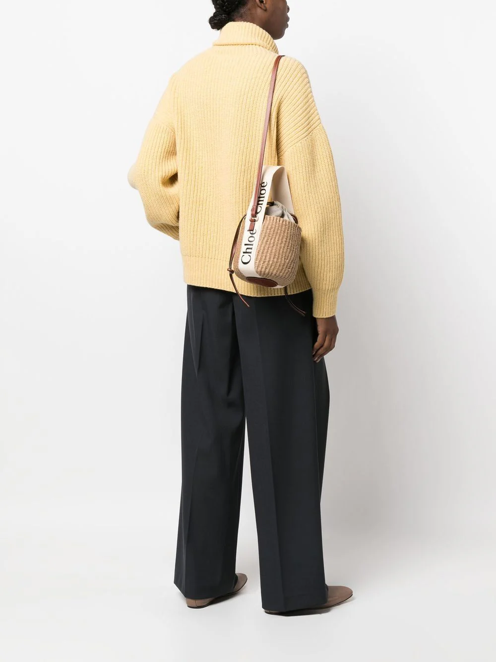 Chloé Mini Woodand Basket - Image 3