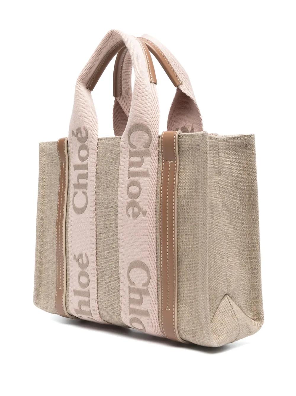 Chloé Mini Woodand Small Tote Handbag - Image 3