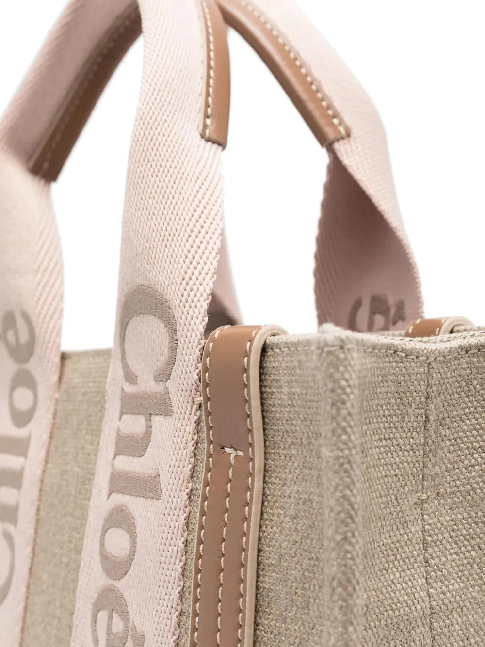 Chloé Mini Woodand Small Tote Handbag - Image 4