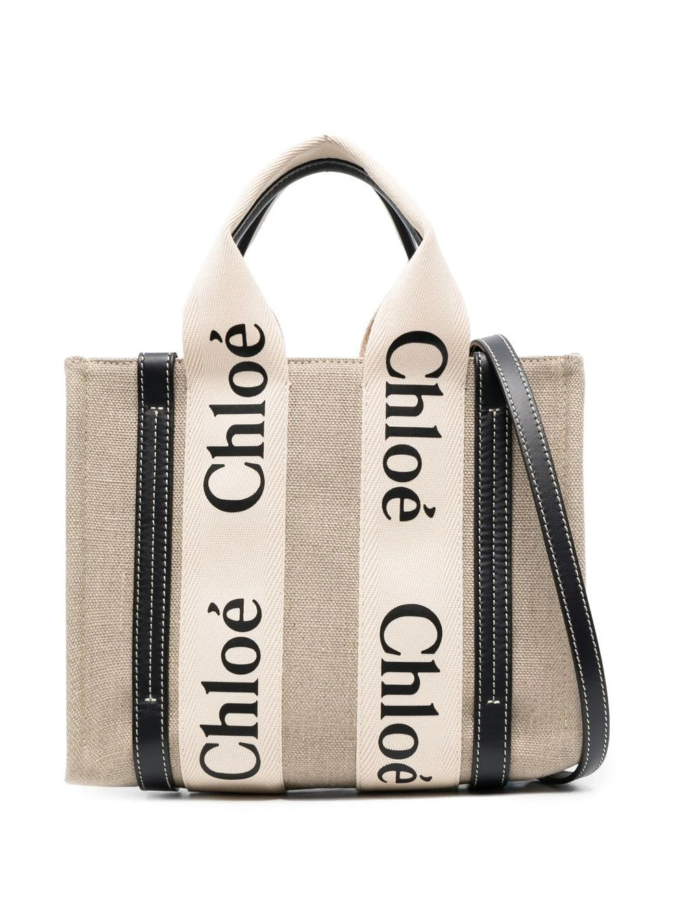 Chloé Mini Wooden Small Tote Handbag