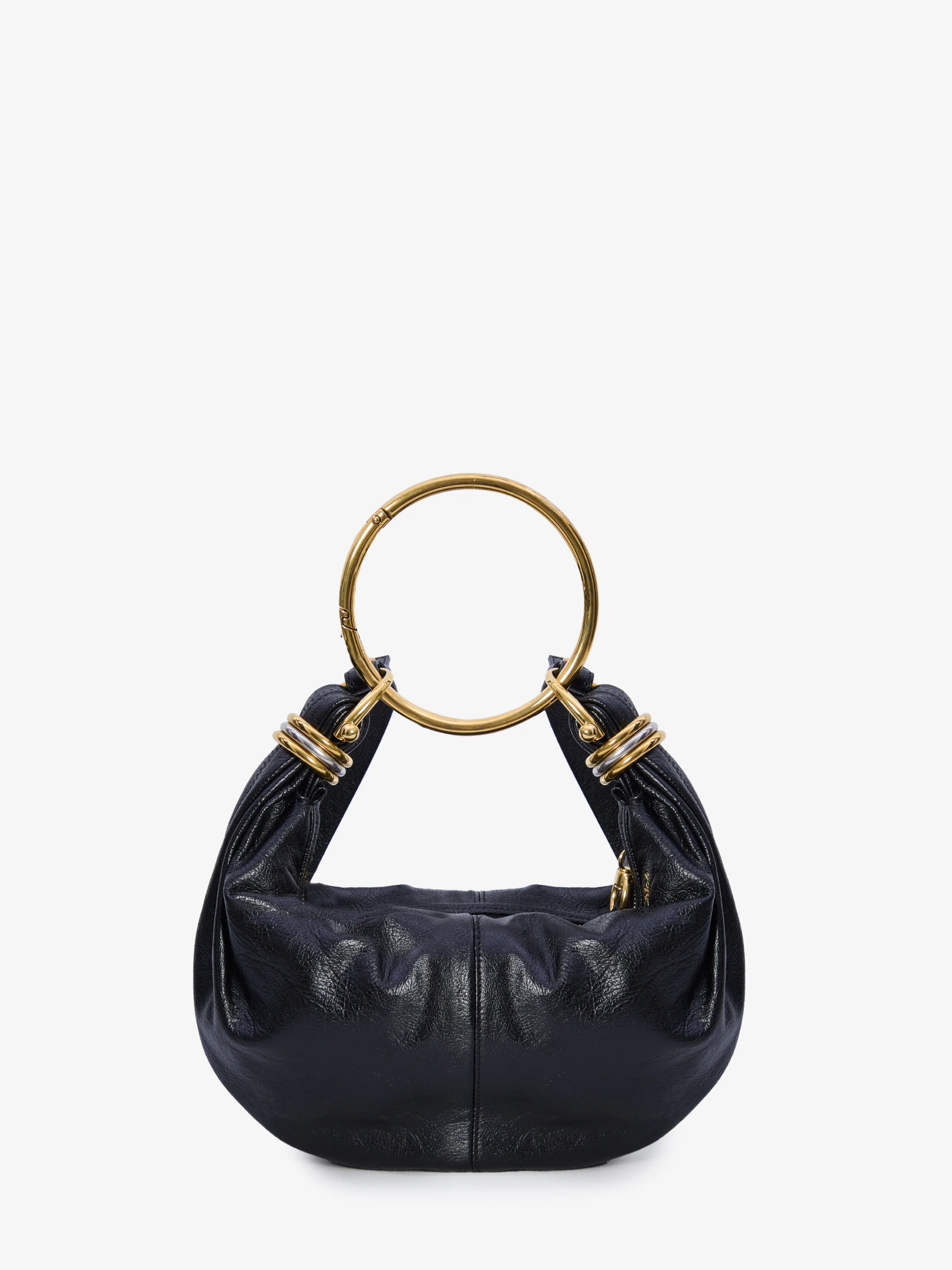 CHLOÉ Small Bracelet Hobo Bag in Grainy Leather - Image 6