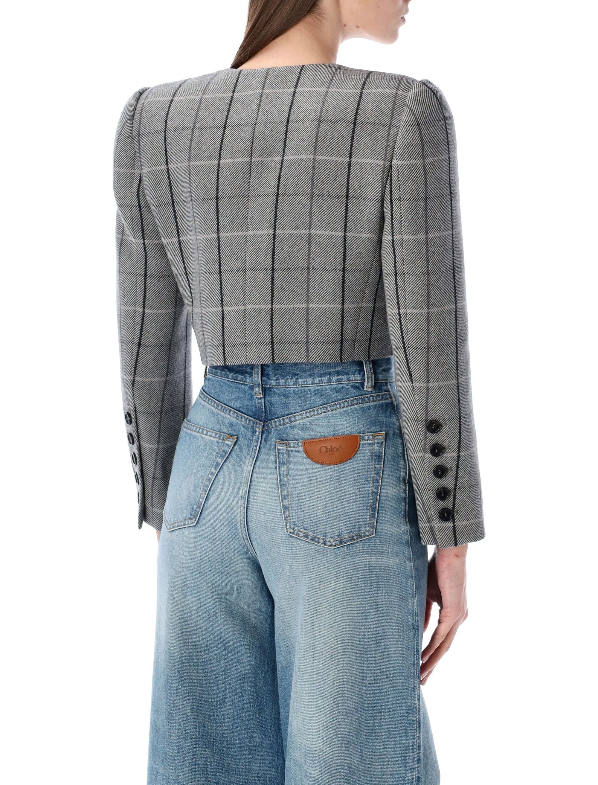 Chloé Structured Mini Jacket for Women - Image 2