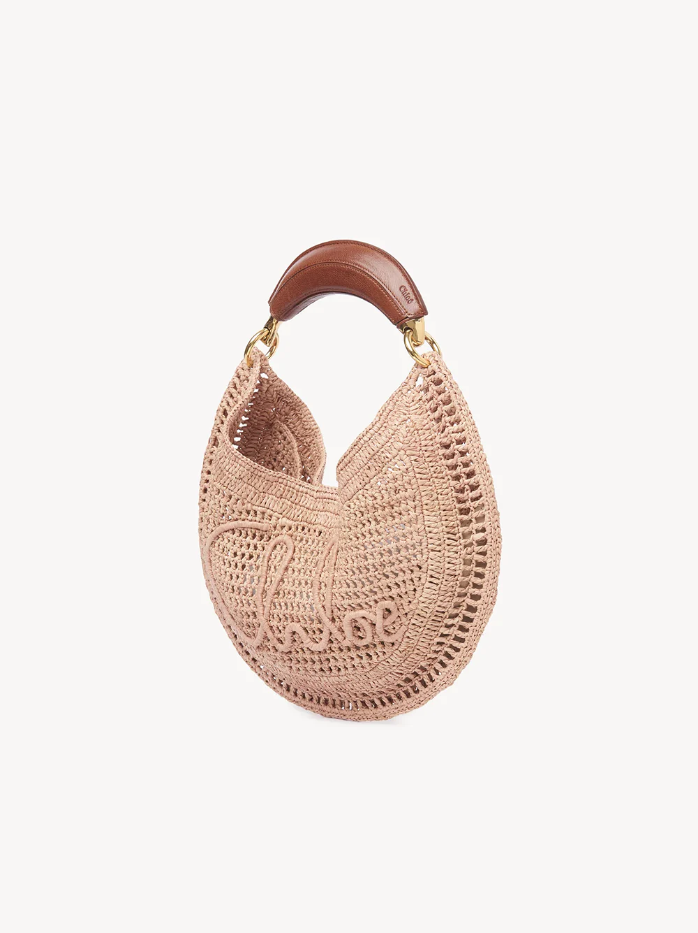 Chloé Summer Hobo Handbag with Internal Pocket - Dimensions: L 36 x H 21.5 cm - Image 3